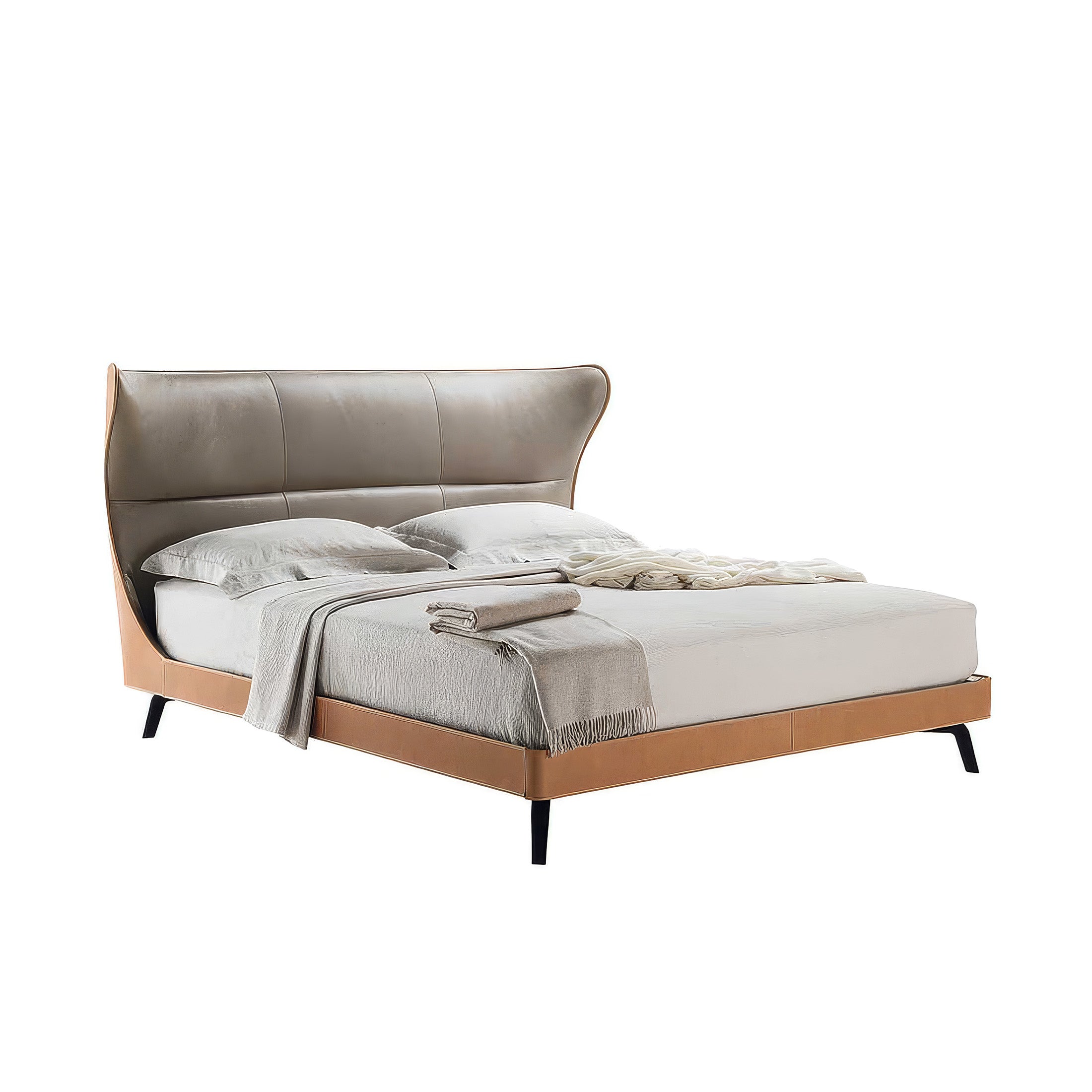 Mobile / Mamy Blue Bed, designed by Roberto Lazzeroni for Poltrona Frau