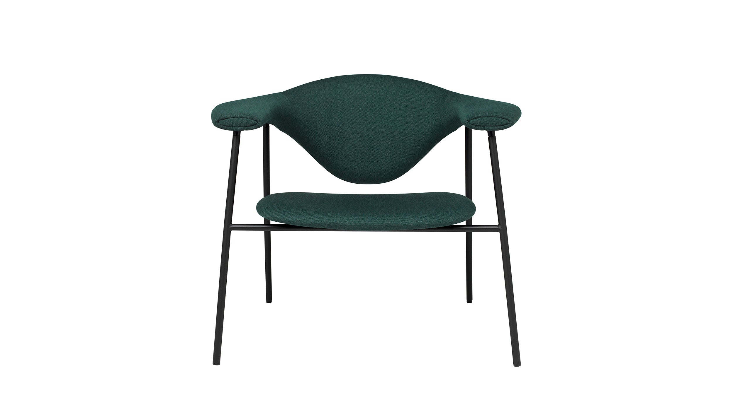 Desktop / Masculo Lounge Chair, designed by GamFratesi for Gubi