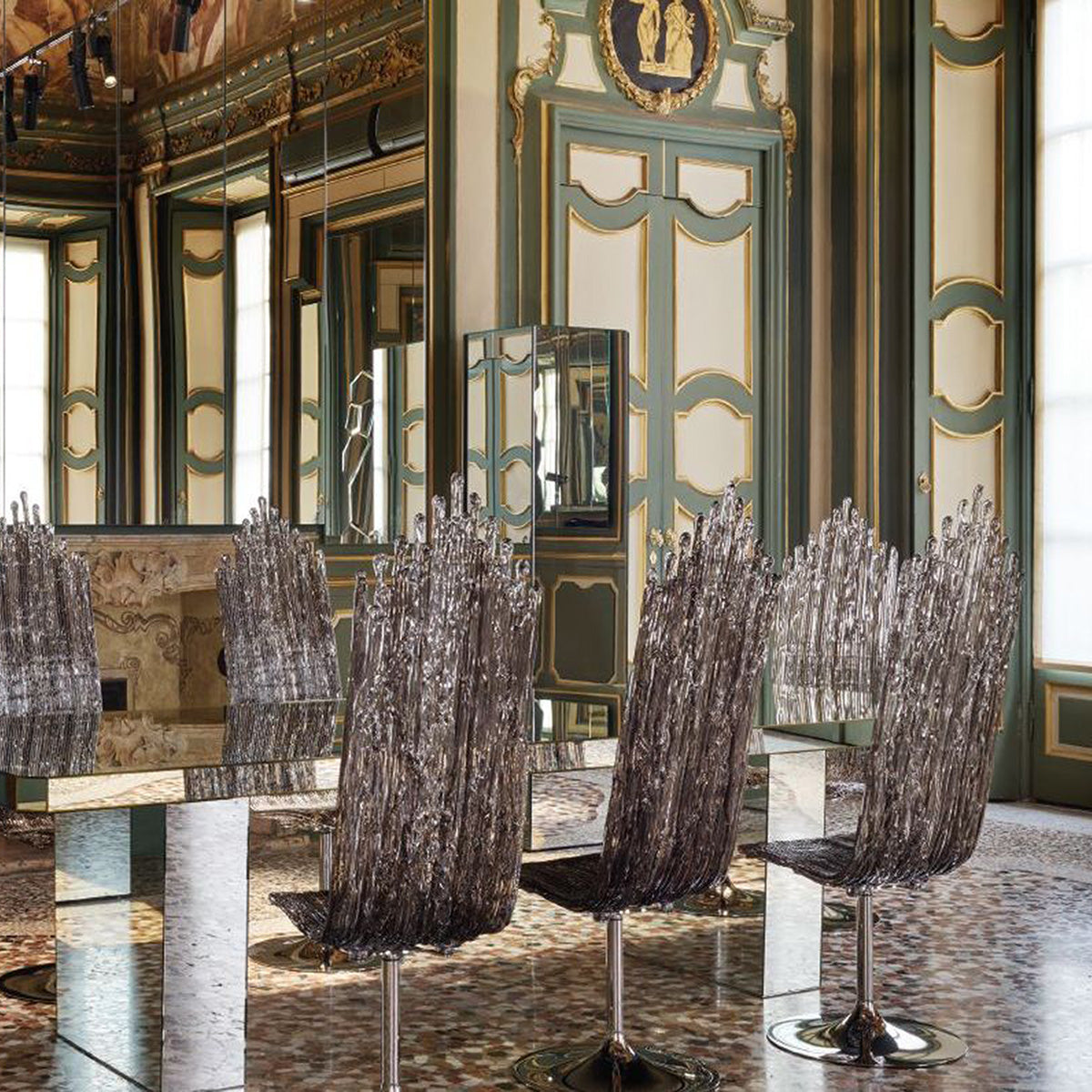 Mobile / Milano Dining Chair, designed by Jacopo Foggini for Edra