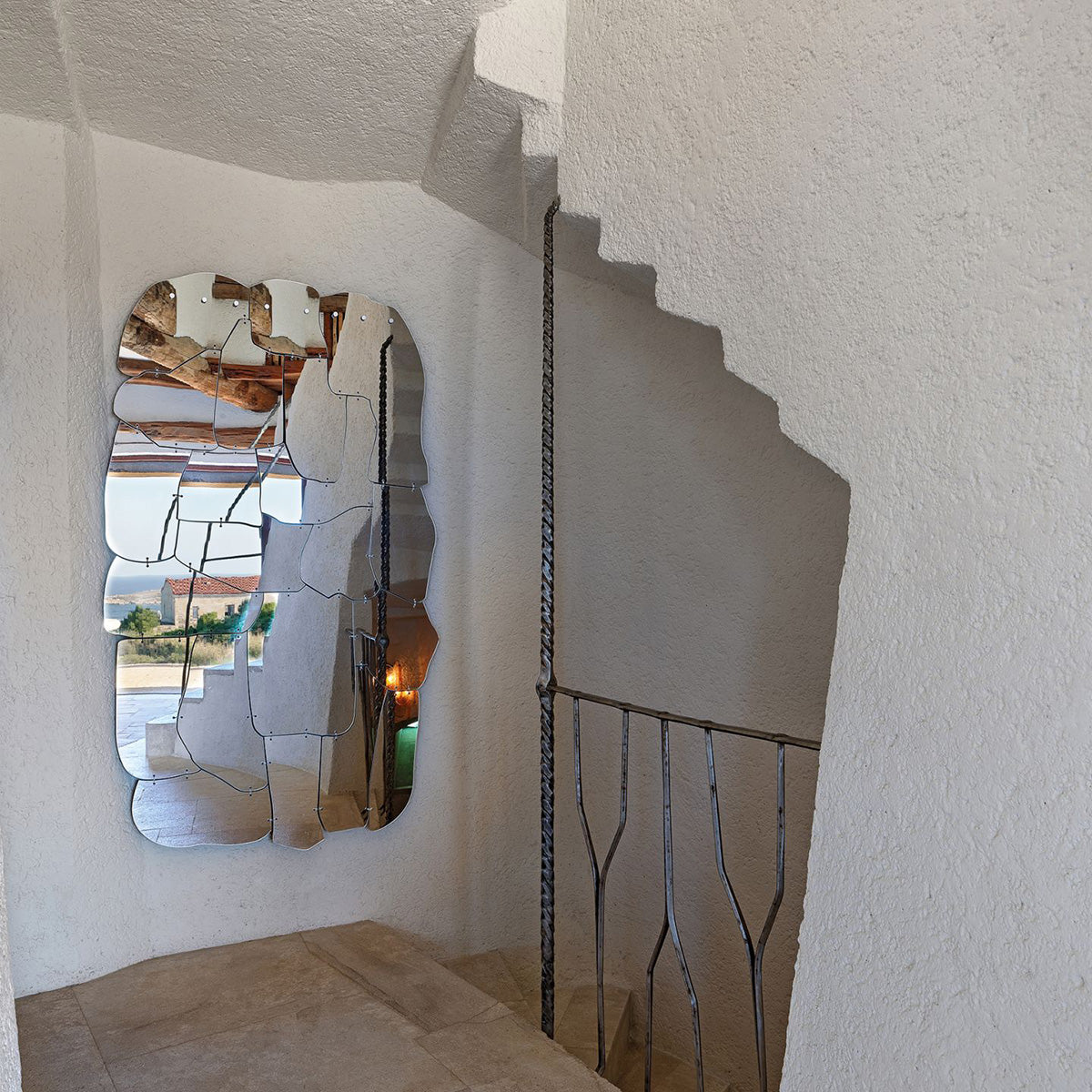 Mobile / Miraggio Mirror, designed by Fernando and Humberto Campana for Edra