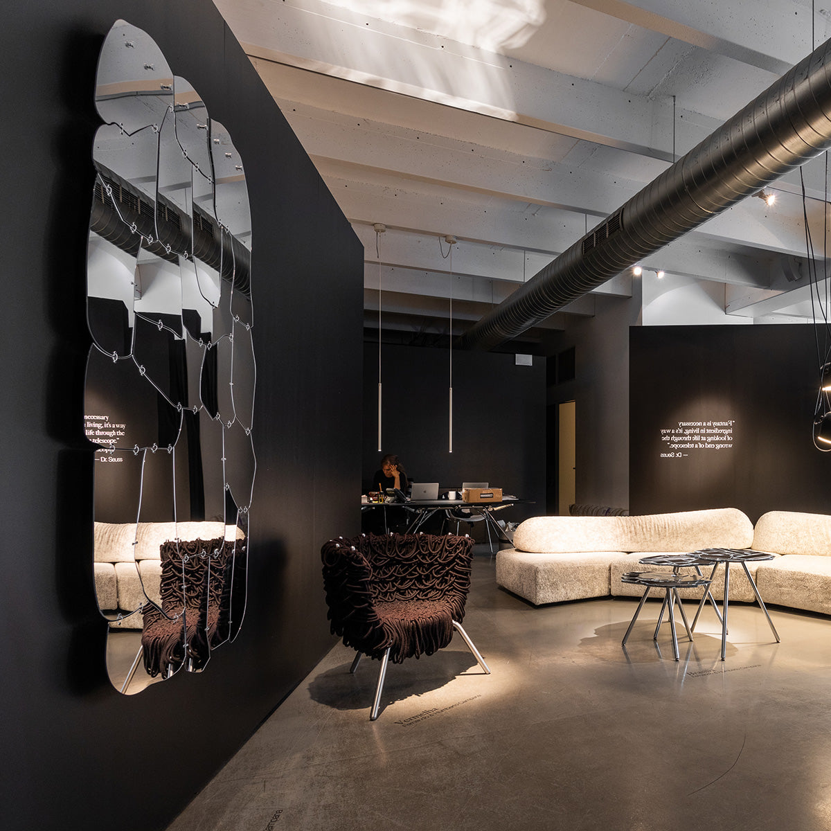 Mobile / Miraggio Mirror, designed by Fernando and Humberto Campana for Edra