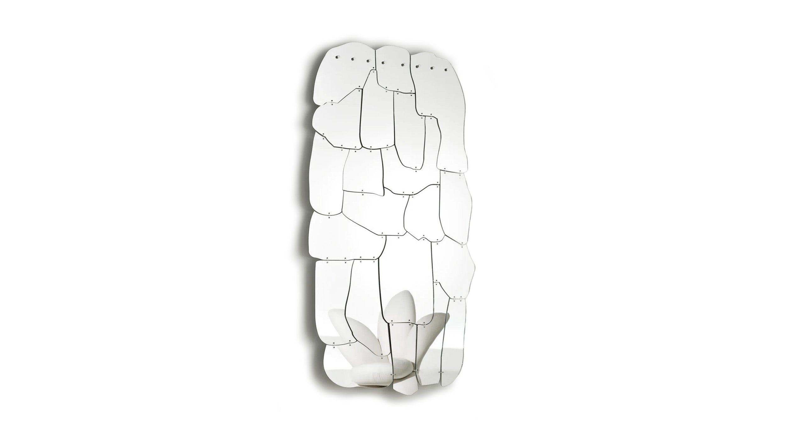 Desktop / Miraggio Mirror, designed by Fernando and Humberto Campana for Edra