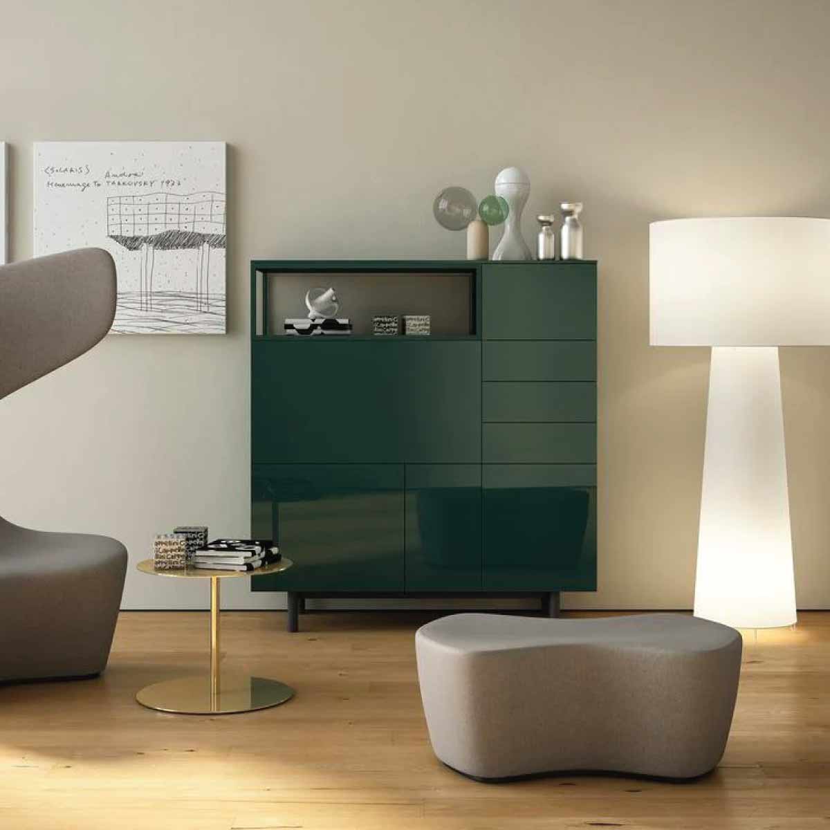 Mobile / WhiteMenu / Easy-Cabinet, designed by Giulio-Cappellini2