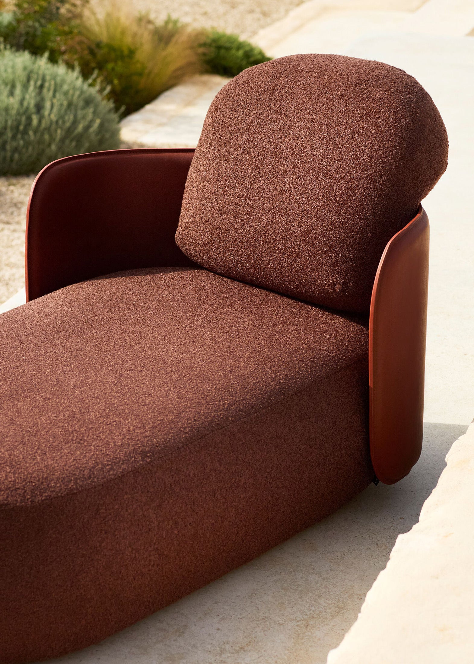Exteta Outdoor Chaise Lounge Mochi Chaise Longue