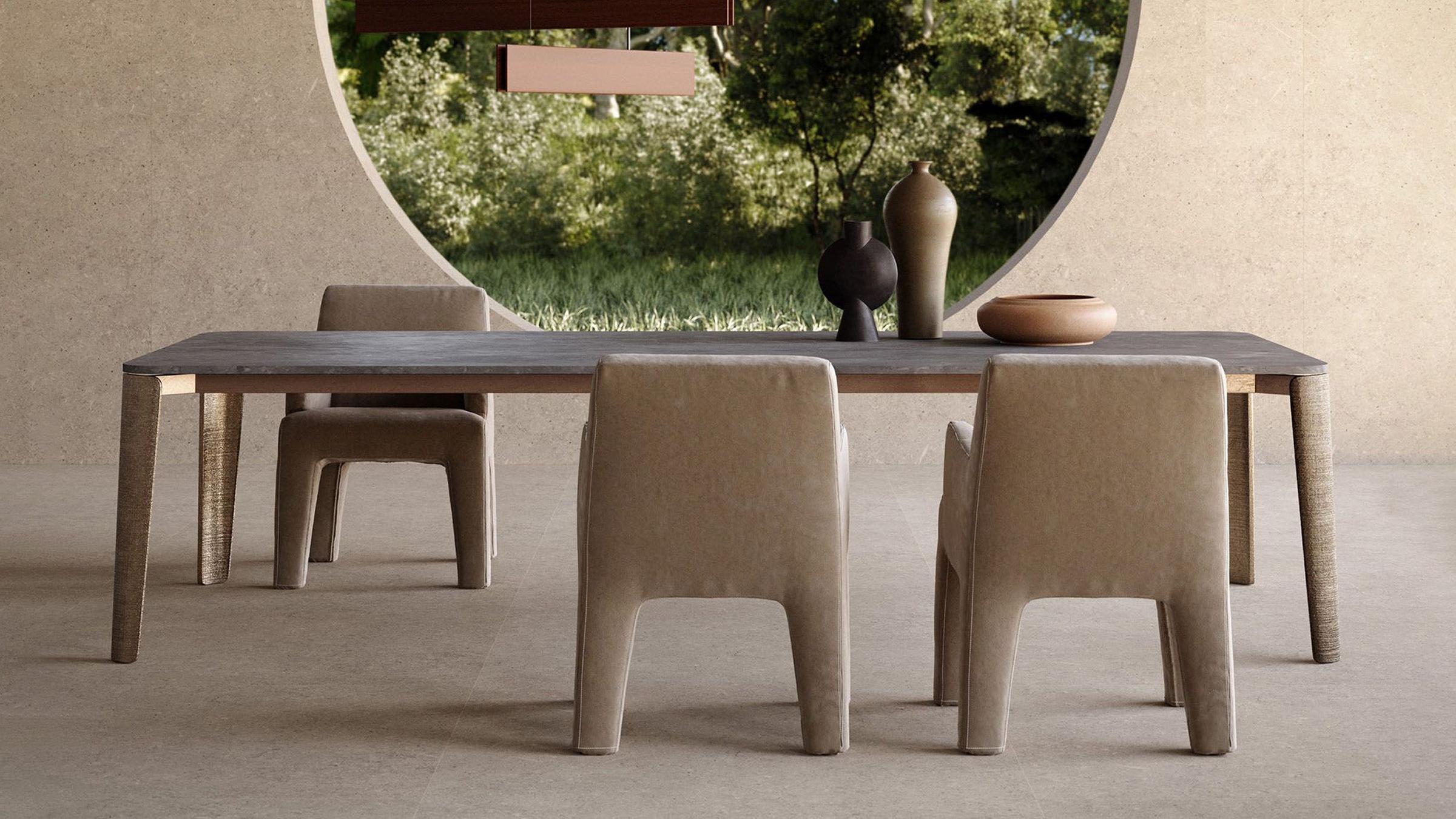 Exteta Dining Table Moonlight Dining Table