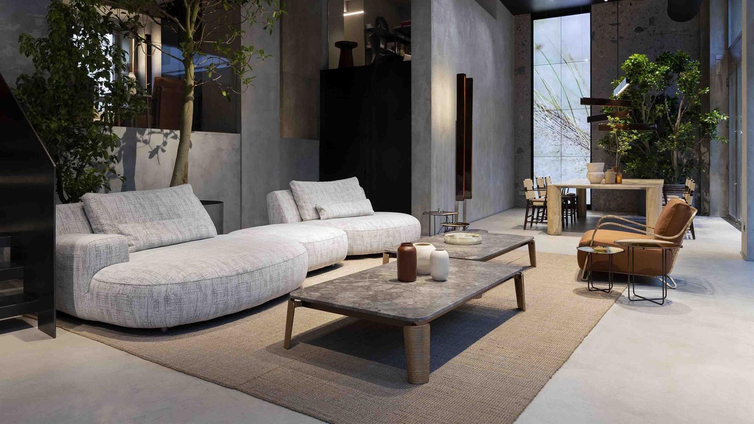 Exteta Coffee Table Moonlight Rectangular Coffee Table