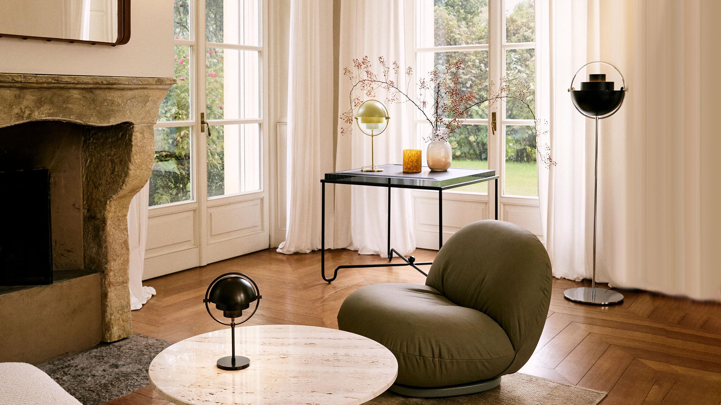 Desktop / Multi-Lite Floor Lamp, designed by Louis Weisdorf for Gubi