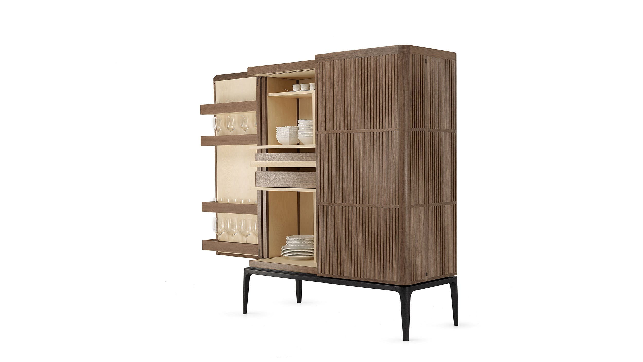 Desktop / Neverfull High-Mid, designed by Roberto Lazzeroni for Ceccotti Collezioni