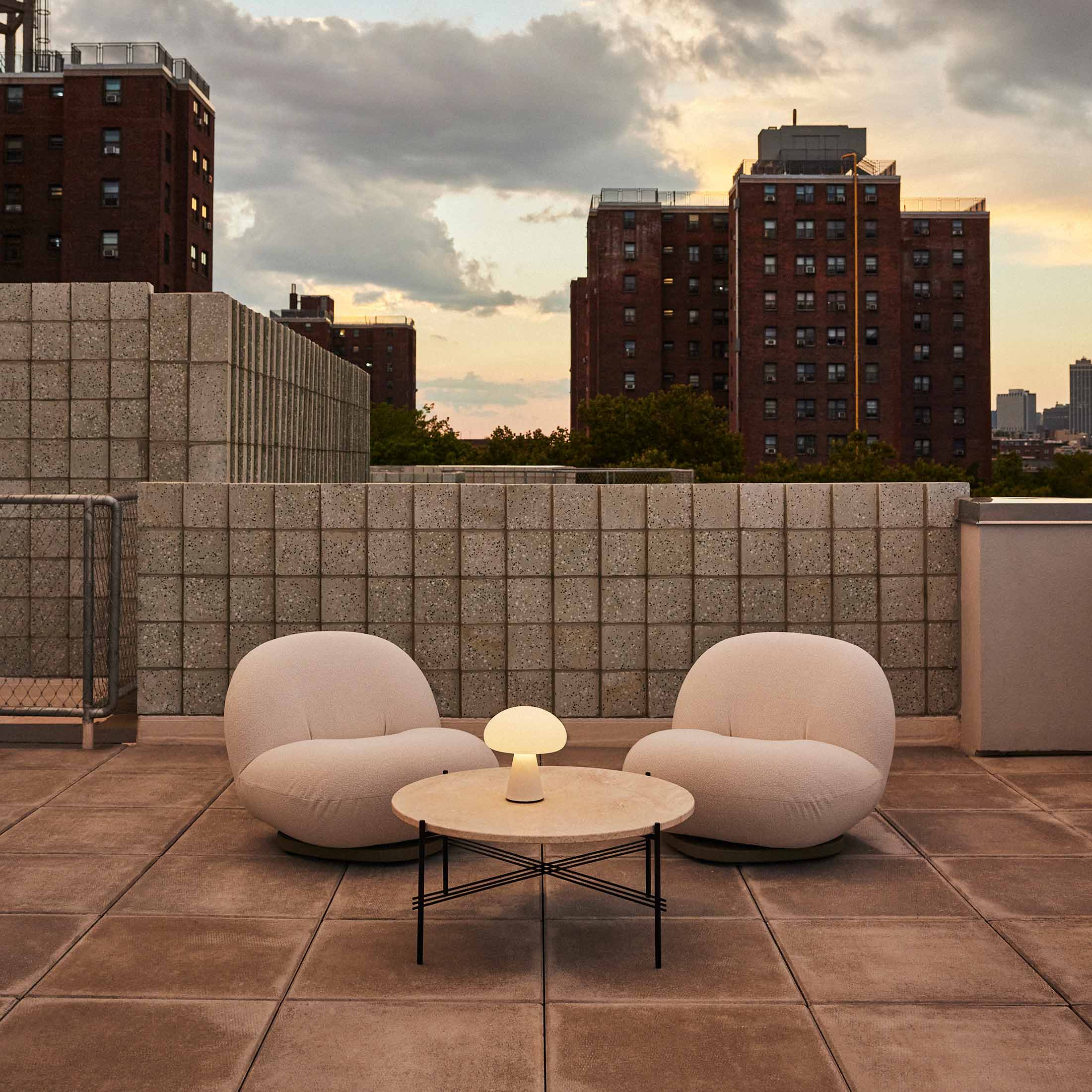 Mobile / Pacha Lounge Chair, designed by Pierre Paulin and made by Gubi