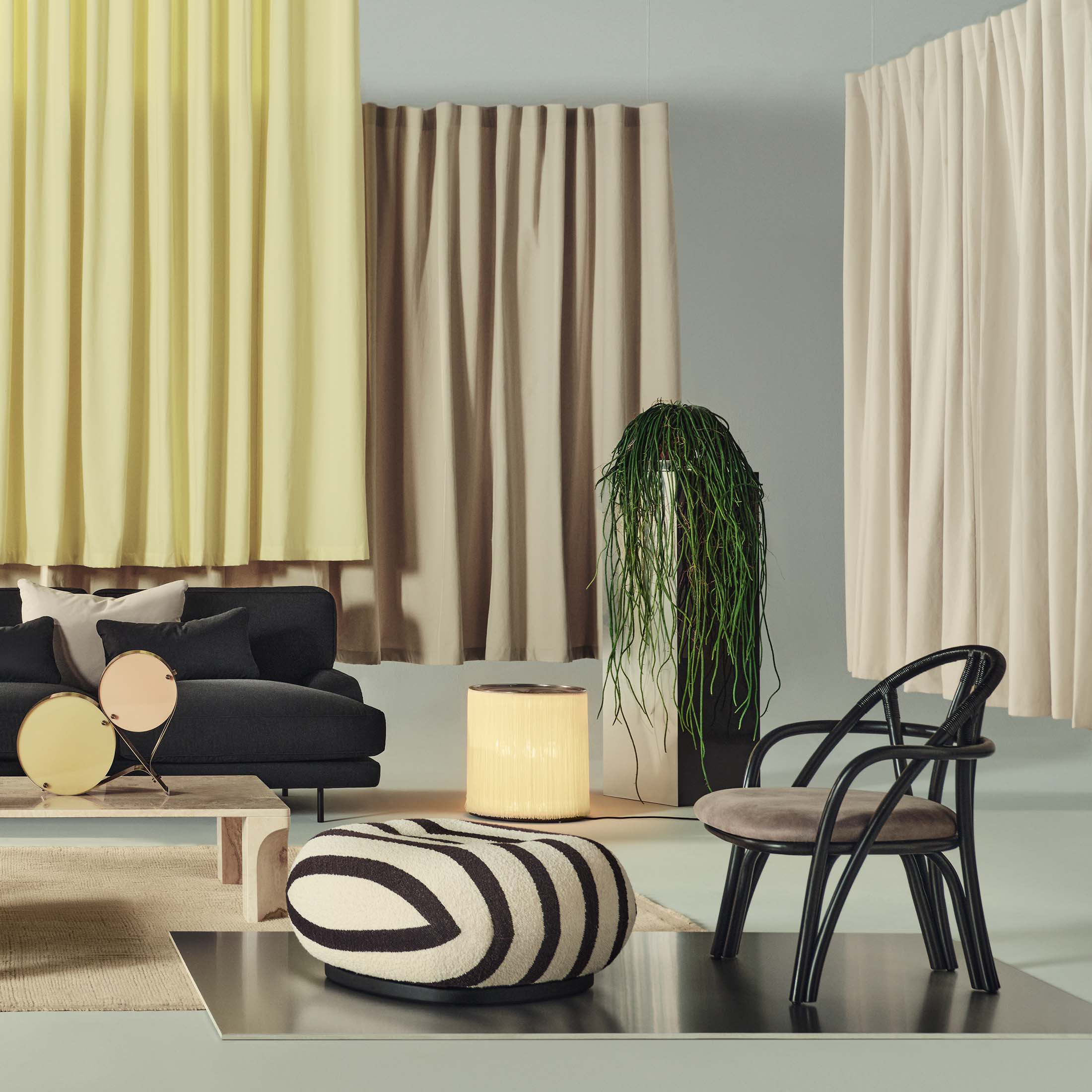 Mobile / Pacha Ottoman, designed by Pierre Paulin and made by Gubi