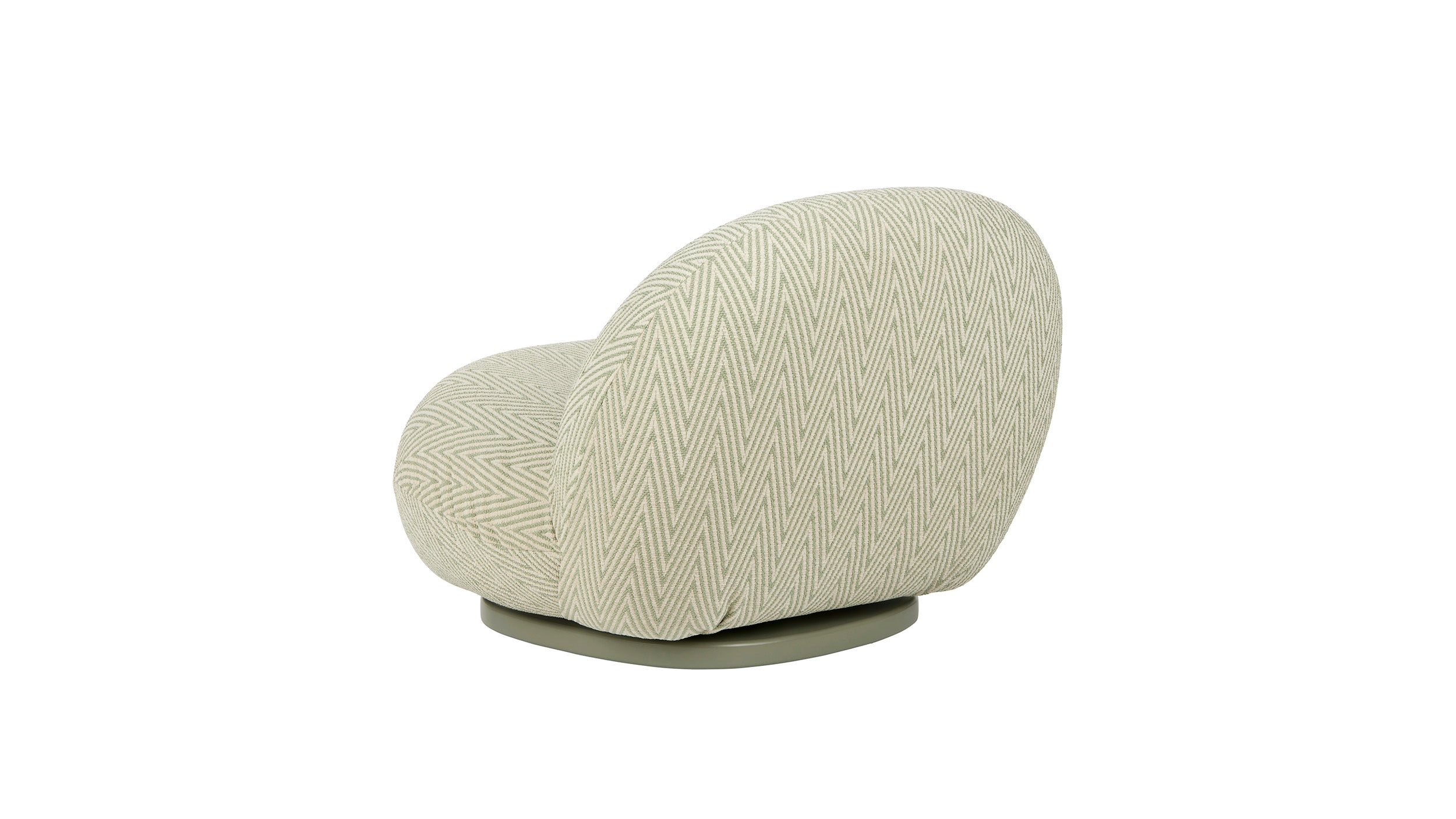 Desktop / Pacha Lounge Chair, designed by Pierre Paulin and made by Gubi