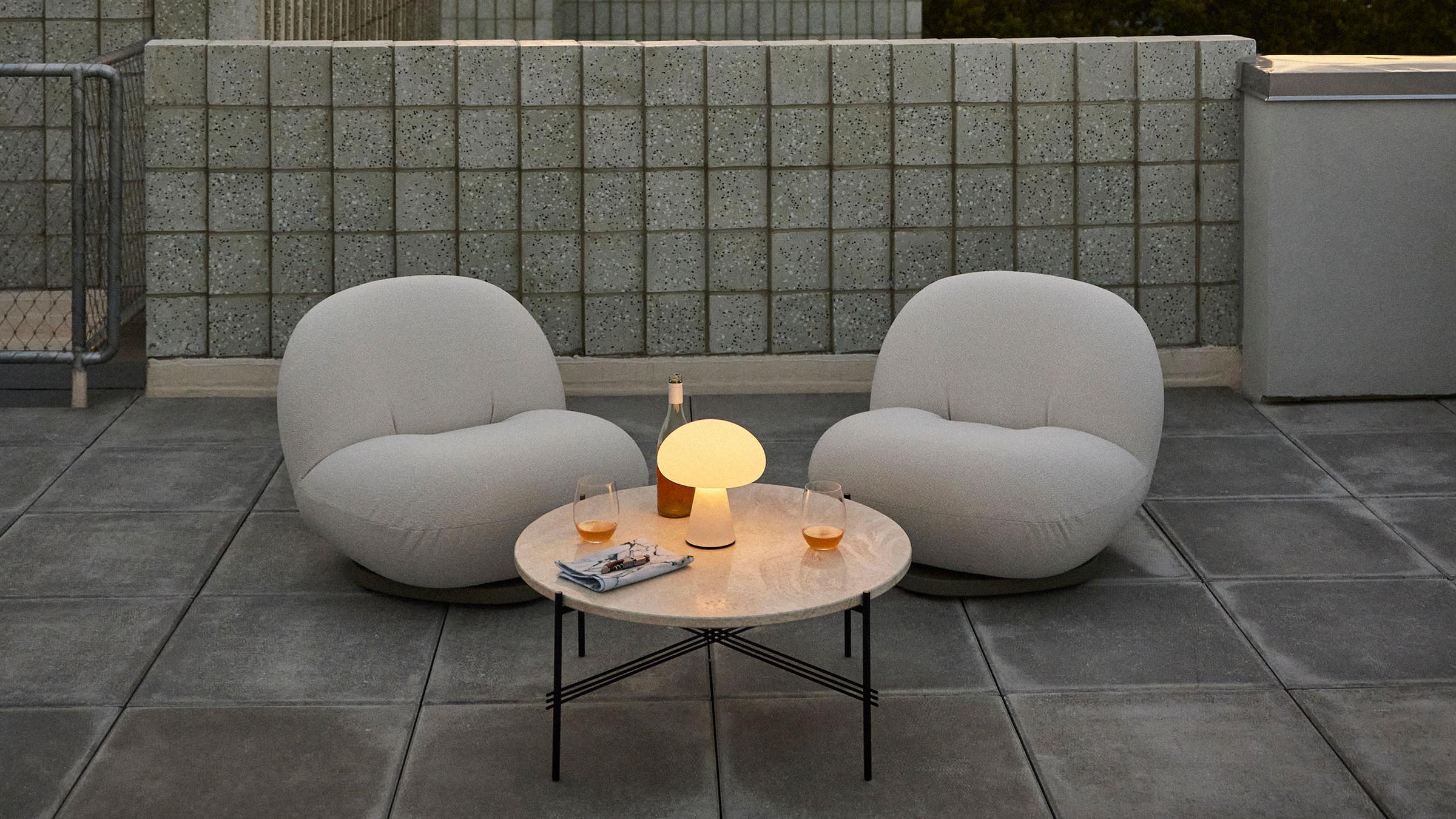 GUBI Lounge Chair Pacha Outdoor Lounge Chair