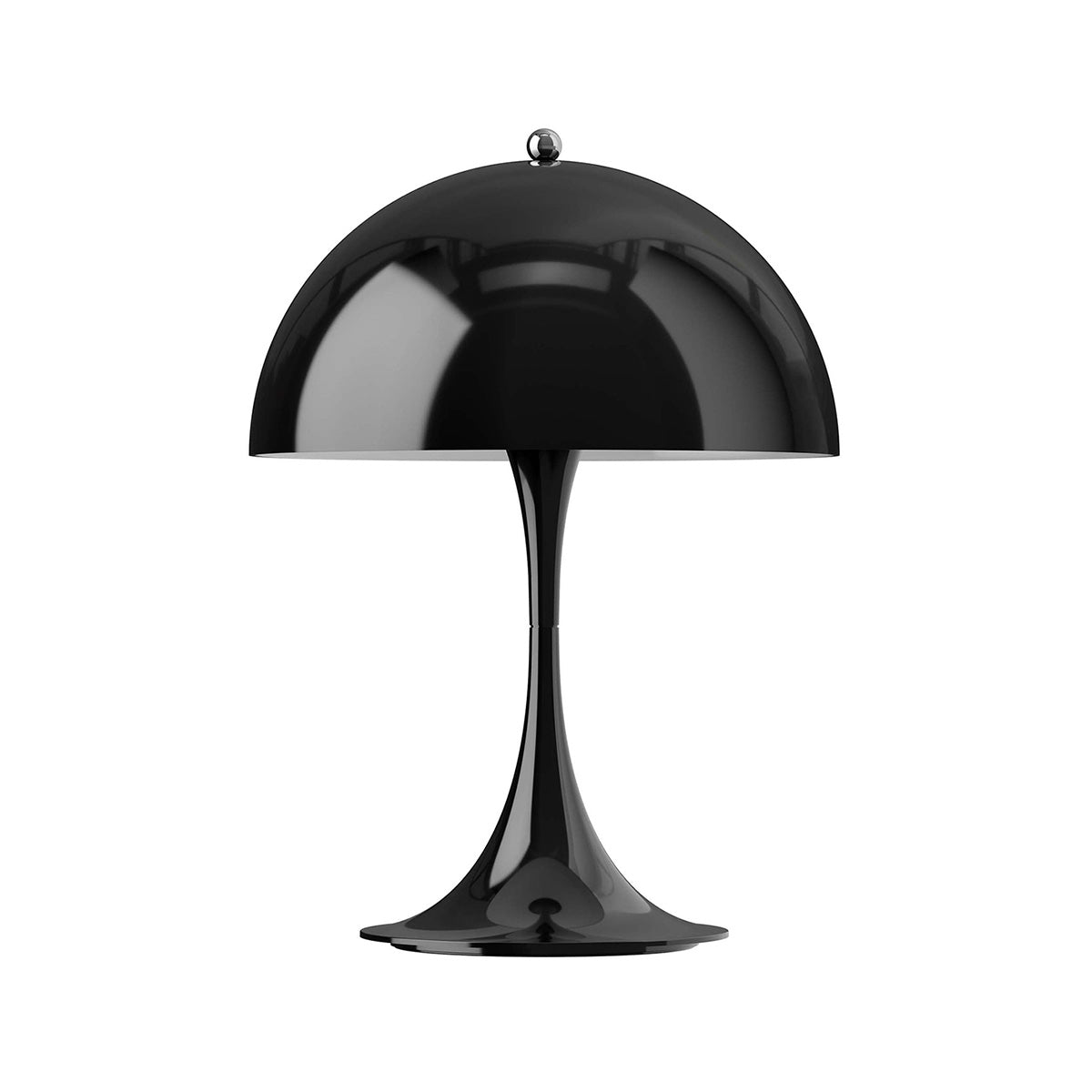 Black / Mobile / Panthella 250 Portable Table Lamp, designed by Verner Panton and made by Louis Poulsen