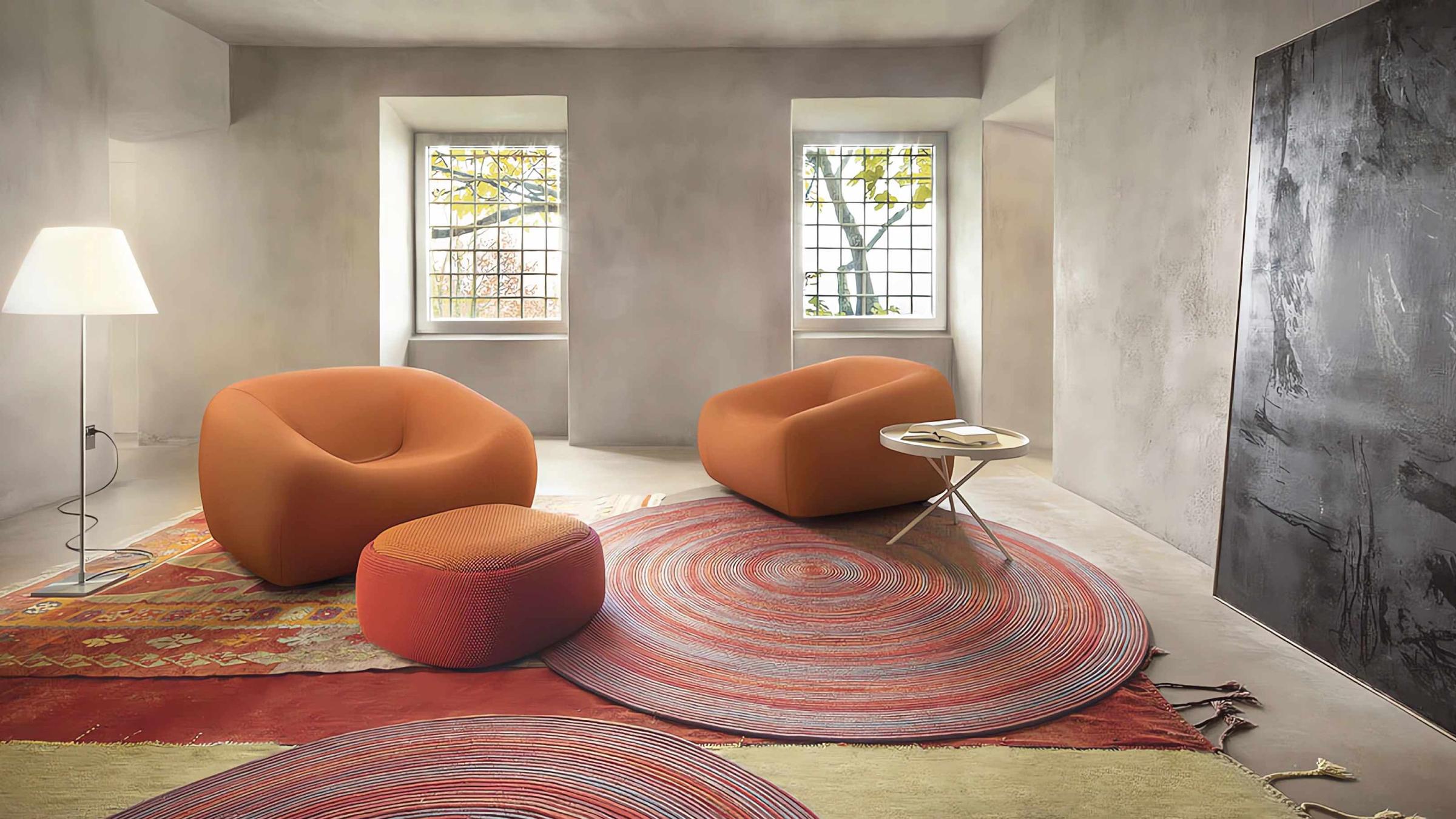 Paola Lenti Armchair Smile Lounge Chair