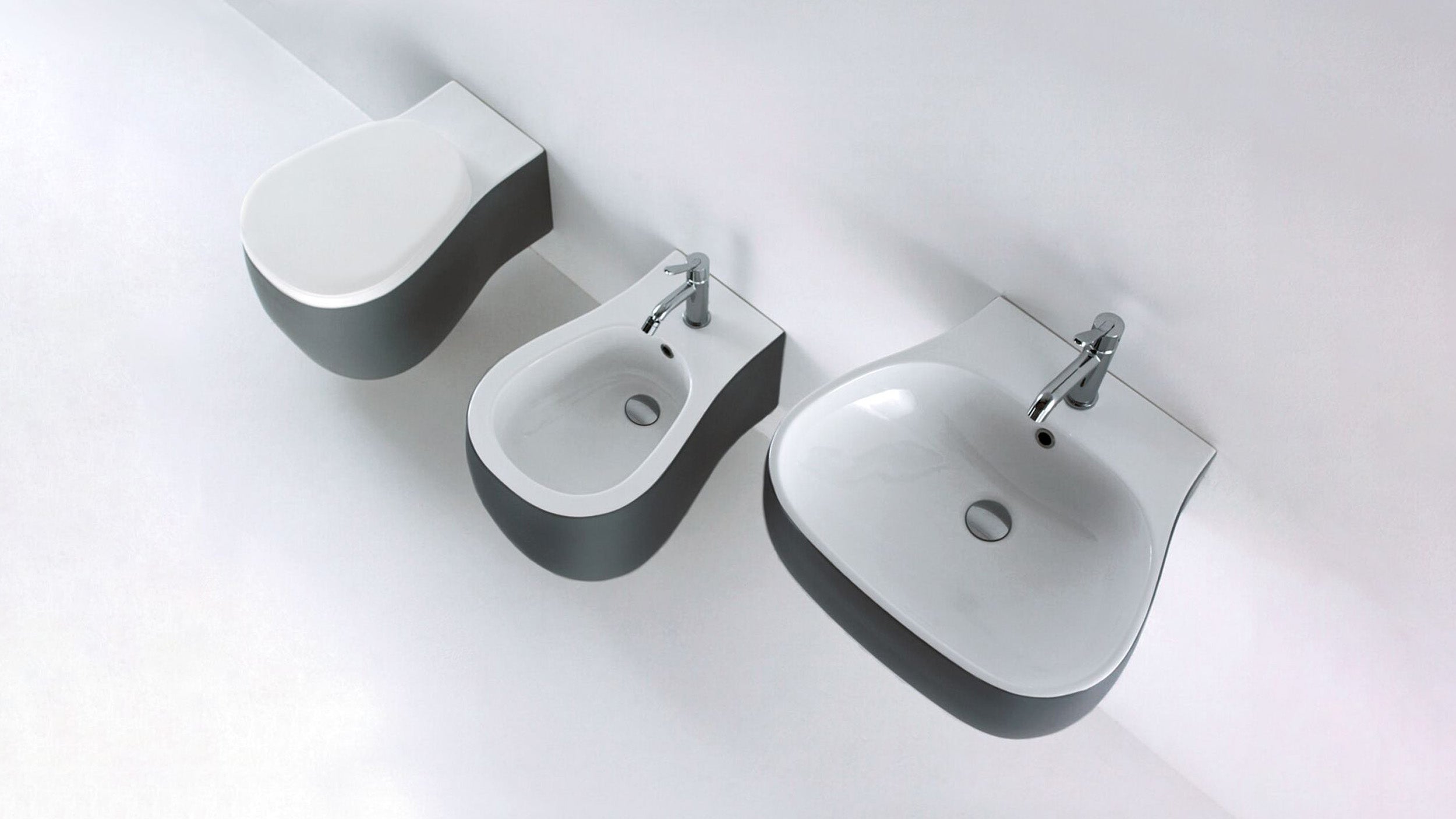 Desktop / Pear Washbasin, designed by Patricia Urquiola for Agape