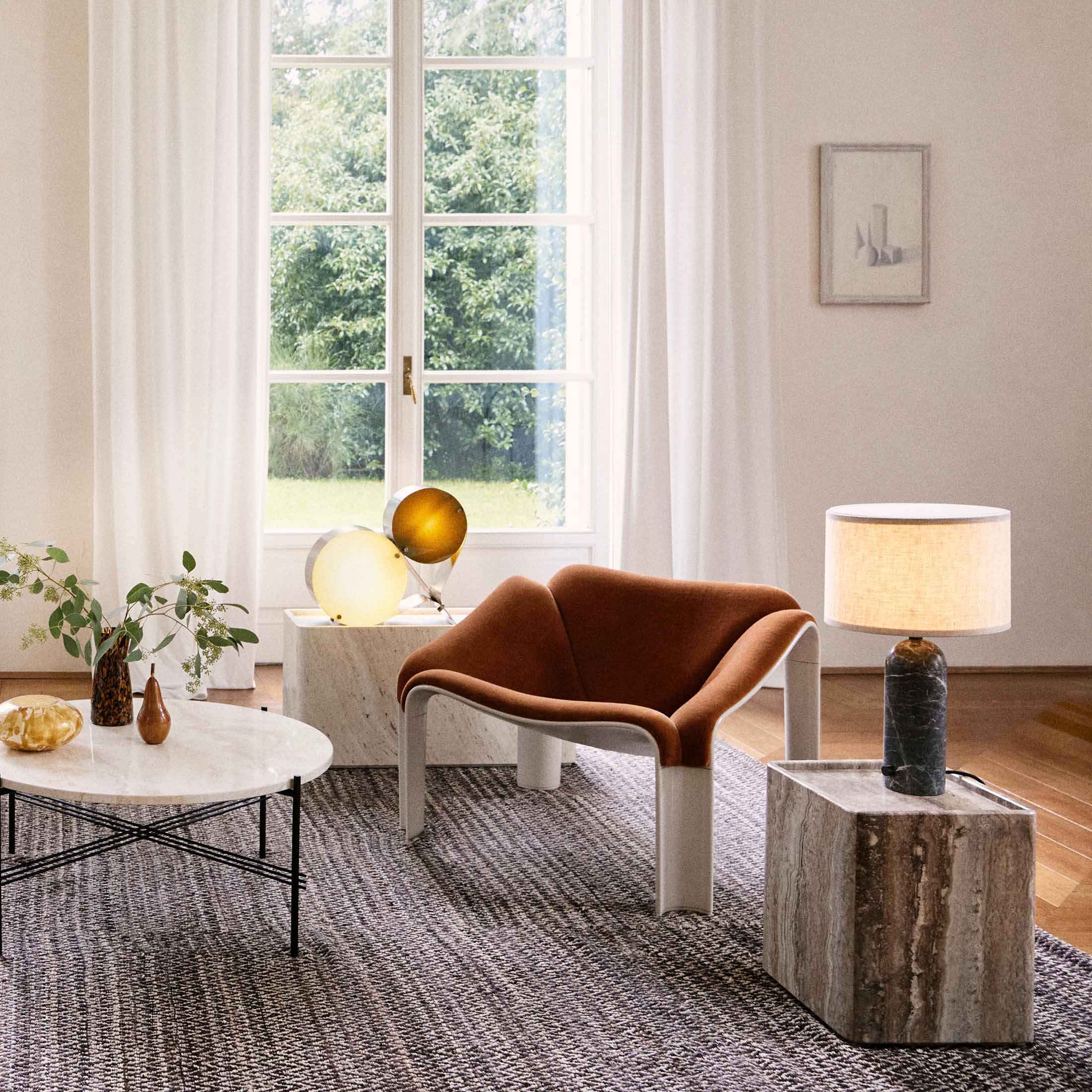Mobile / Pietra Side Table, designed by GamFratesi and made by Gubi