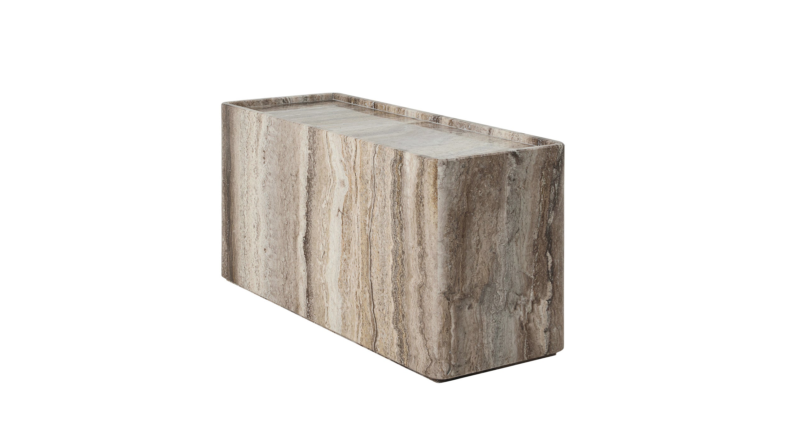 Desktop / Pietra Side Table, designed by GamFratesi and made by Gubi
