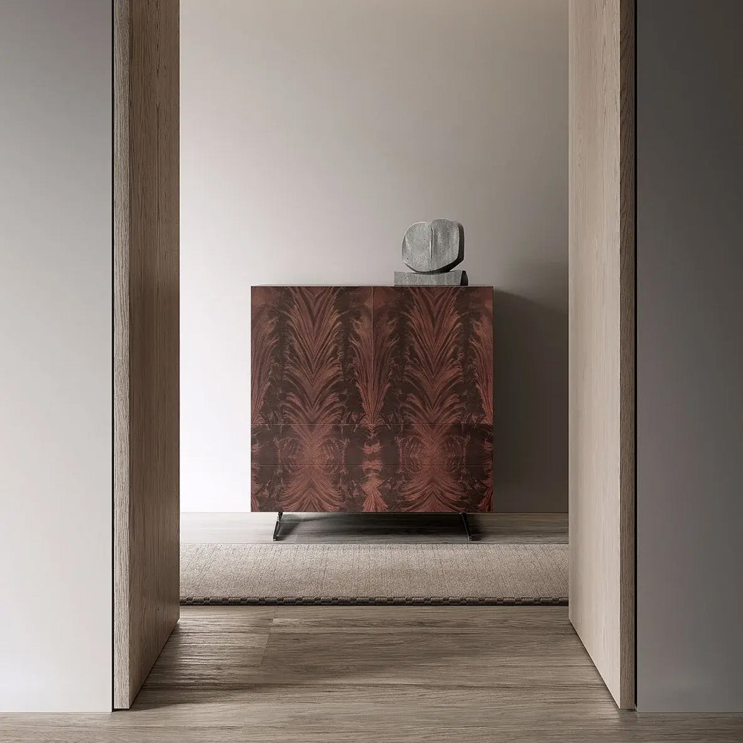 Mobile / Piuma Cabinet, designed by Antonio Citterio for Flexform