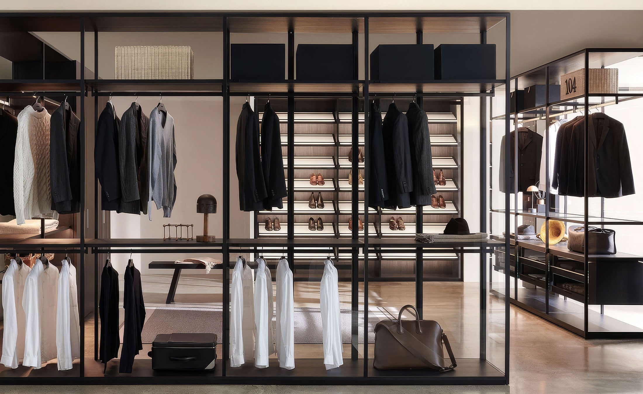 Pull-out sliding - Storage Closet by Porro