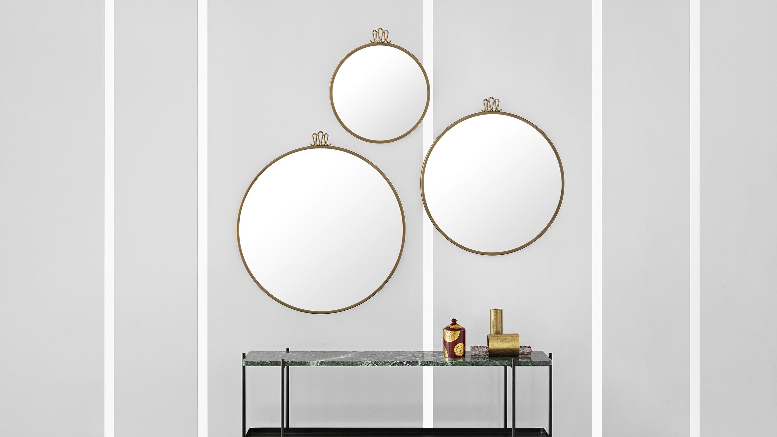 Desktop / Randaccio Wall Mirror, designed by Gio Ponti and made by Gubi