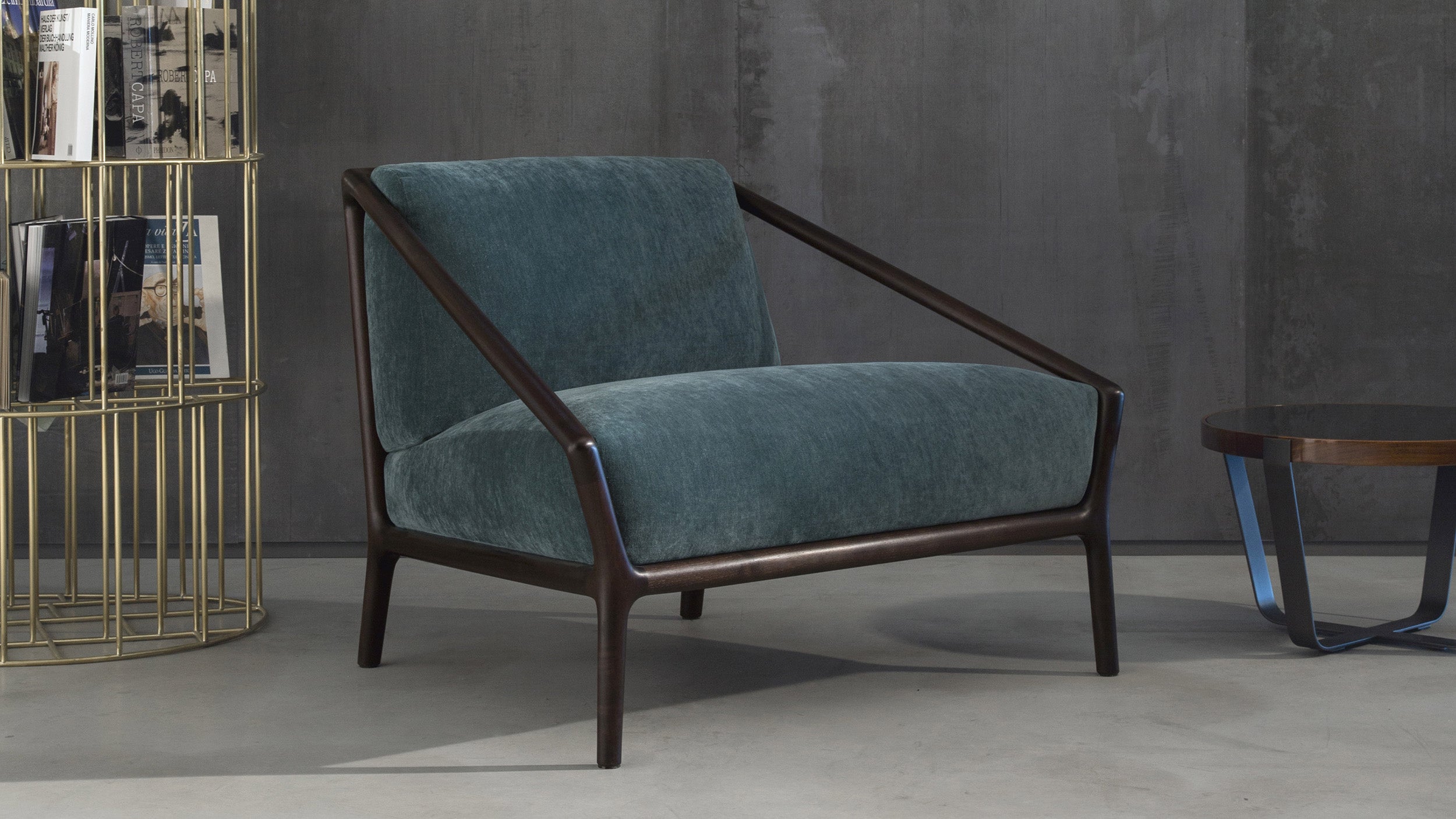 Desktop / Rive Droite Armchair, designed by Christophe Pillet for Ceccotti