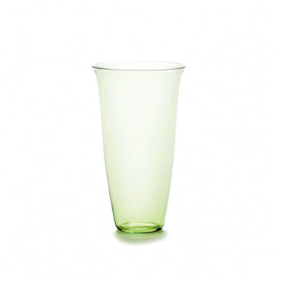 Green 10 fl oz / Mobile / WhiteMenu / Frances Universal Glass Designed By Ann Demeulemeester for Serax