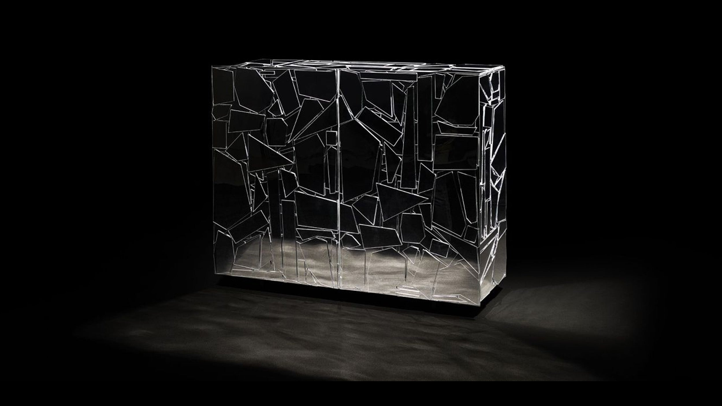 Desktop / Scrigno Cabinet, designed by Fernando and Humberto Campana for Edra