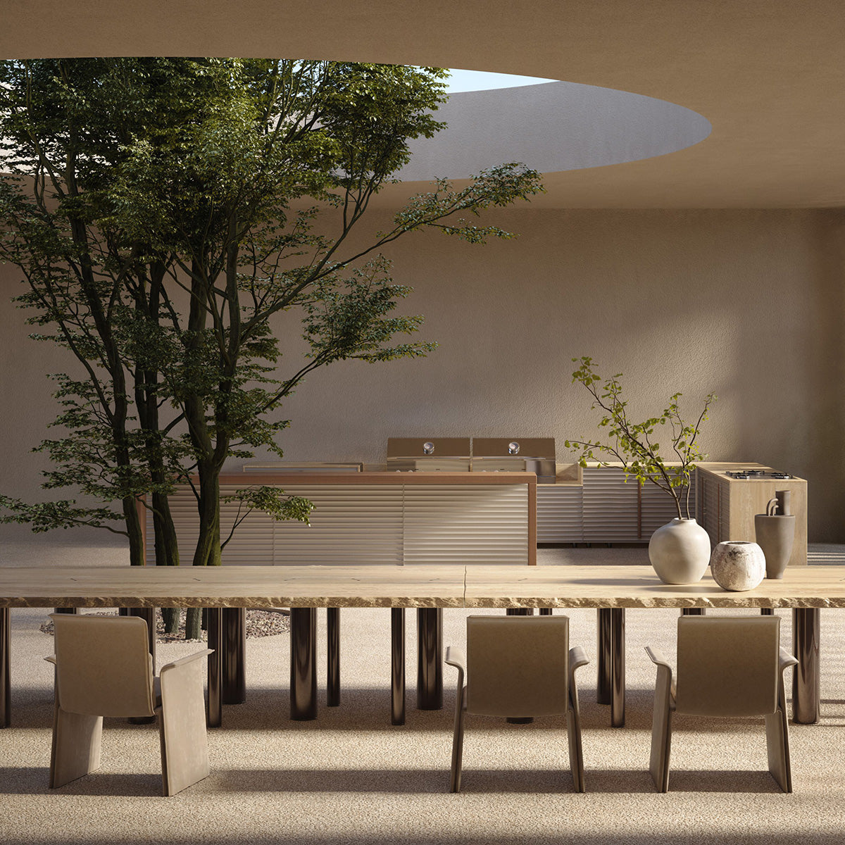 Mobile / Shell Chair by Exteta