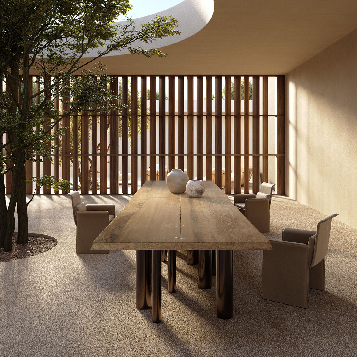 Mobile / Shell Chair by Exteta
