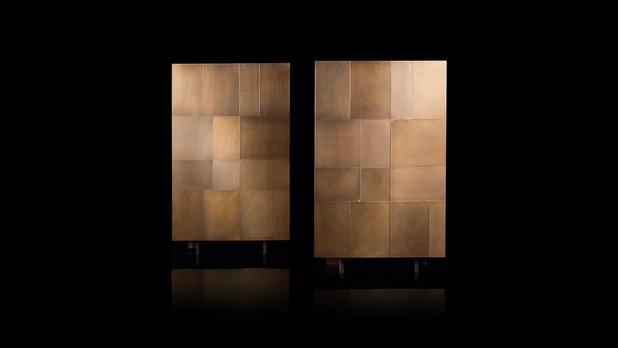 Desktop / Slim Side Vertical Cabinet, designed by Massimo Castagna for Henge
