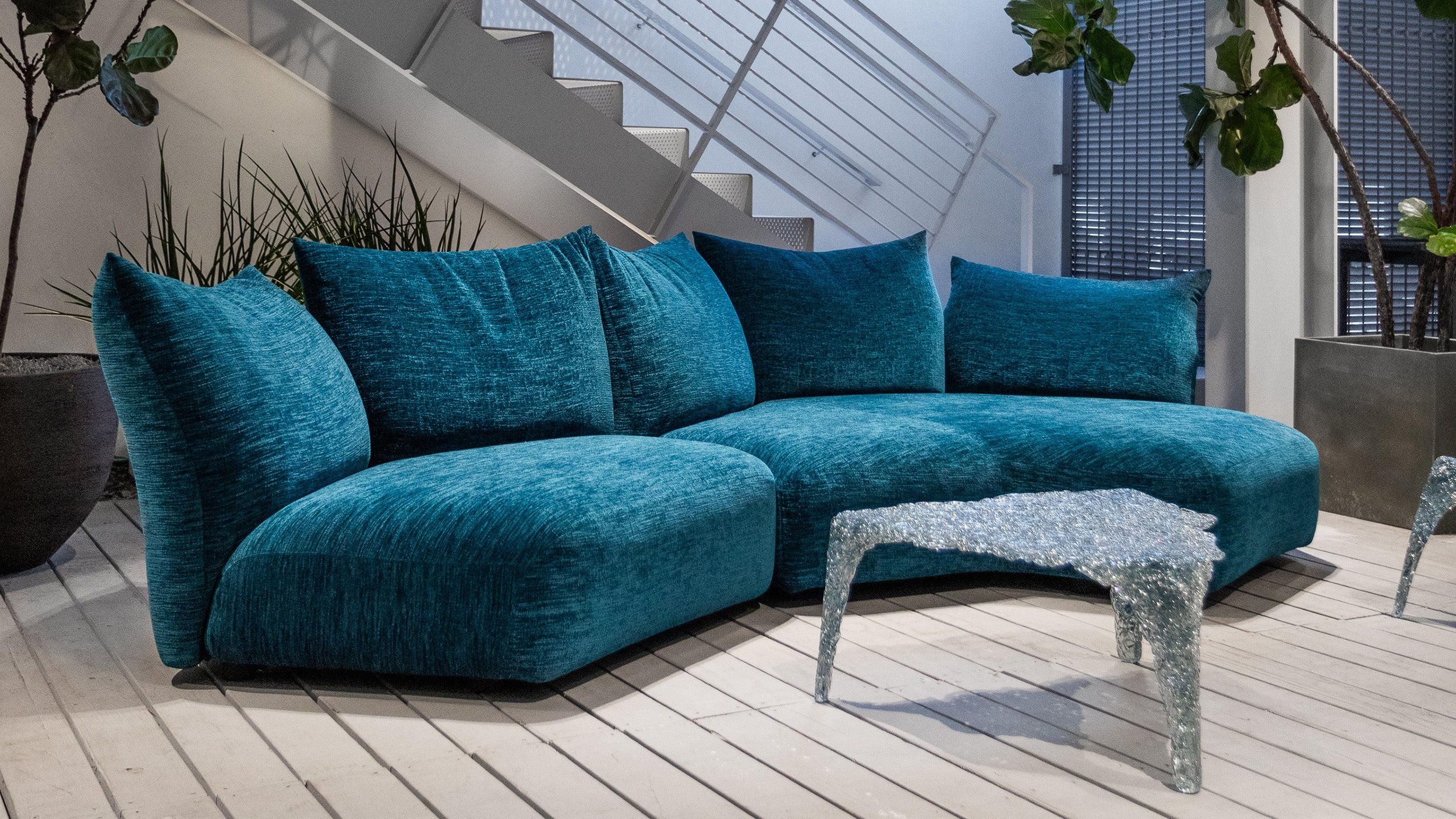 Desktop / Standard Outdoor Sofa, designed by Francesco Binfare for Edra