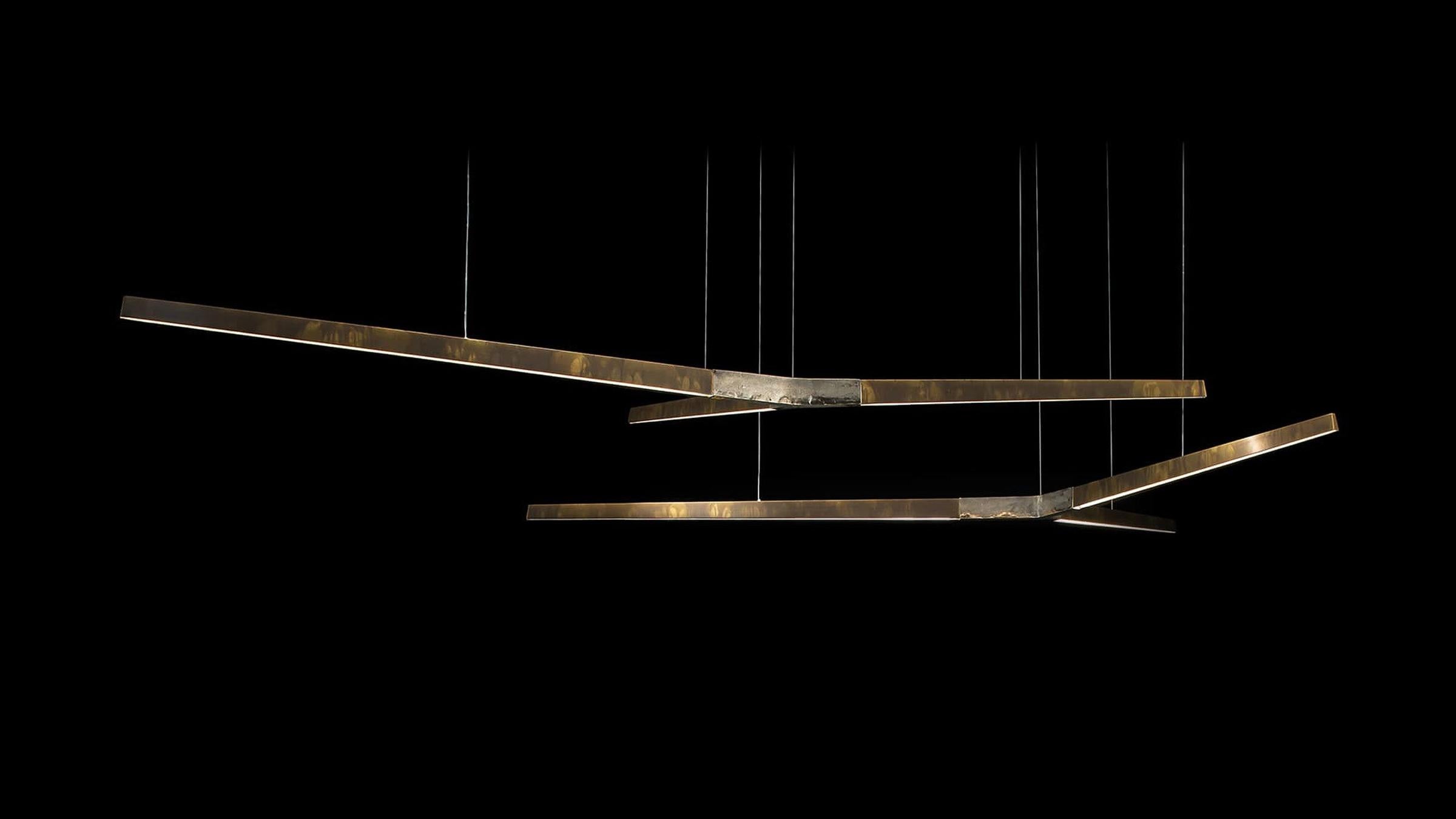 Henge Pendant Lamp Starlight Horizontal XL Pendant Light