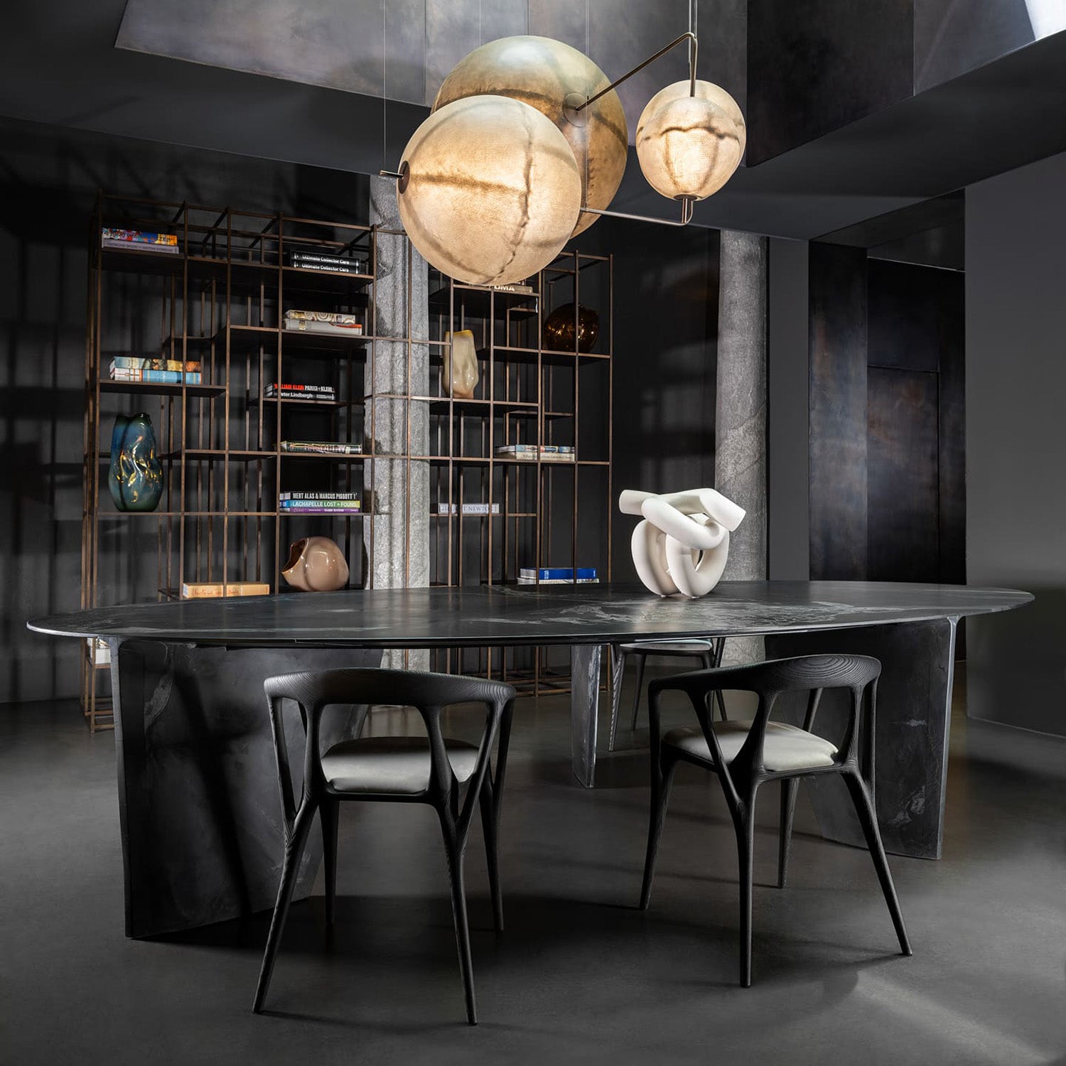 Mobile / Synapse Dining Table, designed by Massimo Castagna for Henge