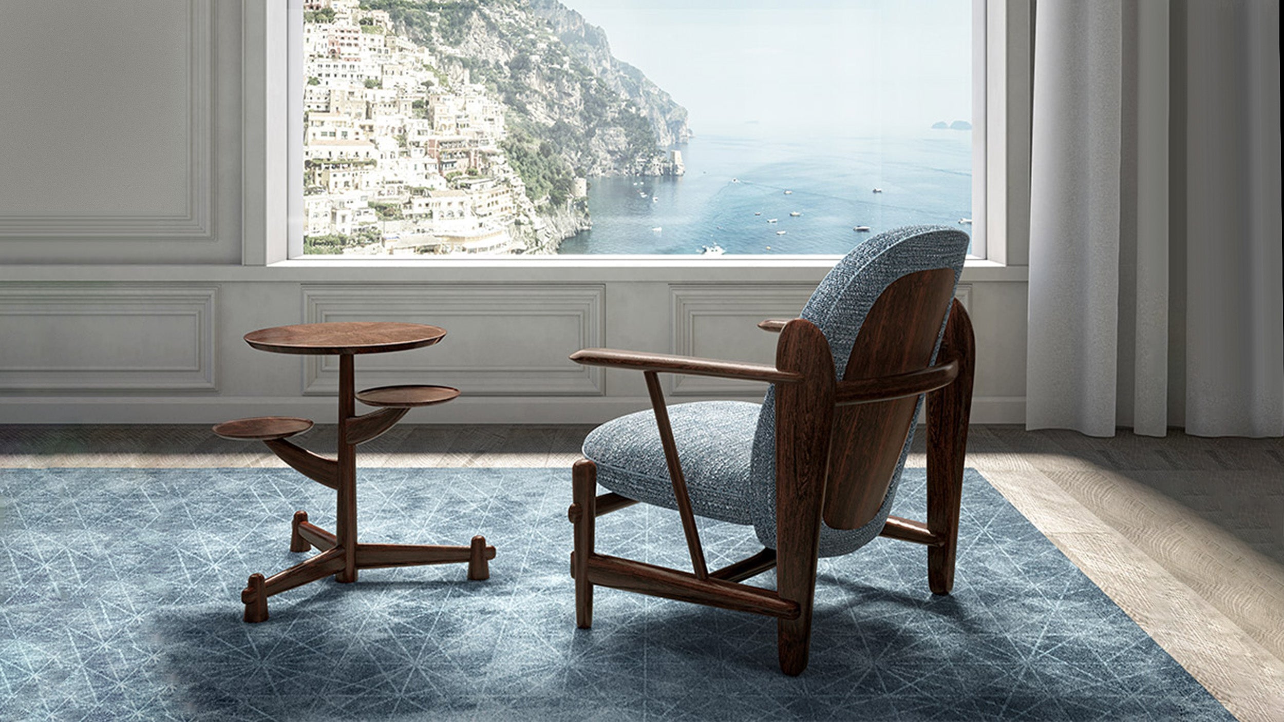 Desktop / T-Bone, designed by Jaime Hayon for Ceccotti Collezioni