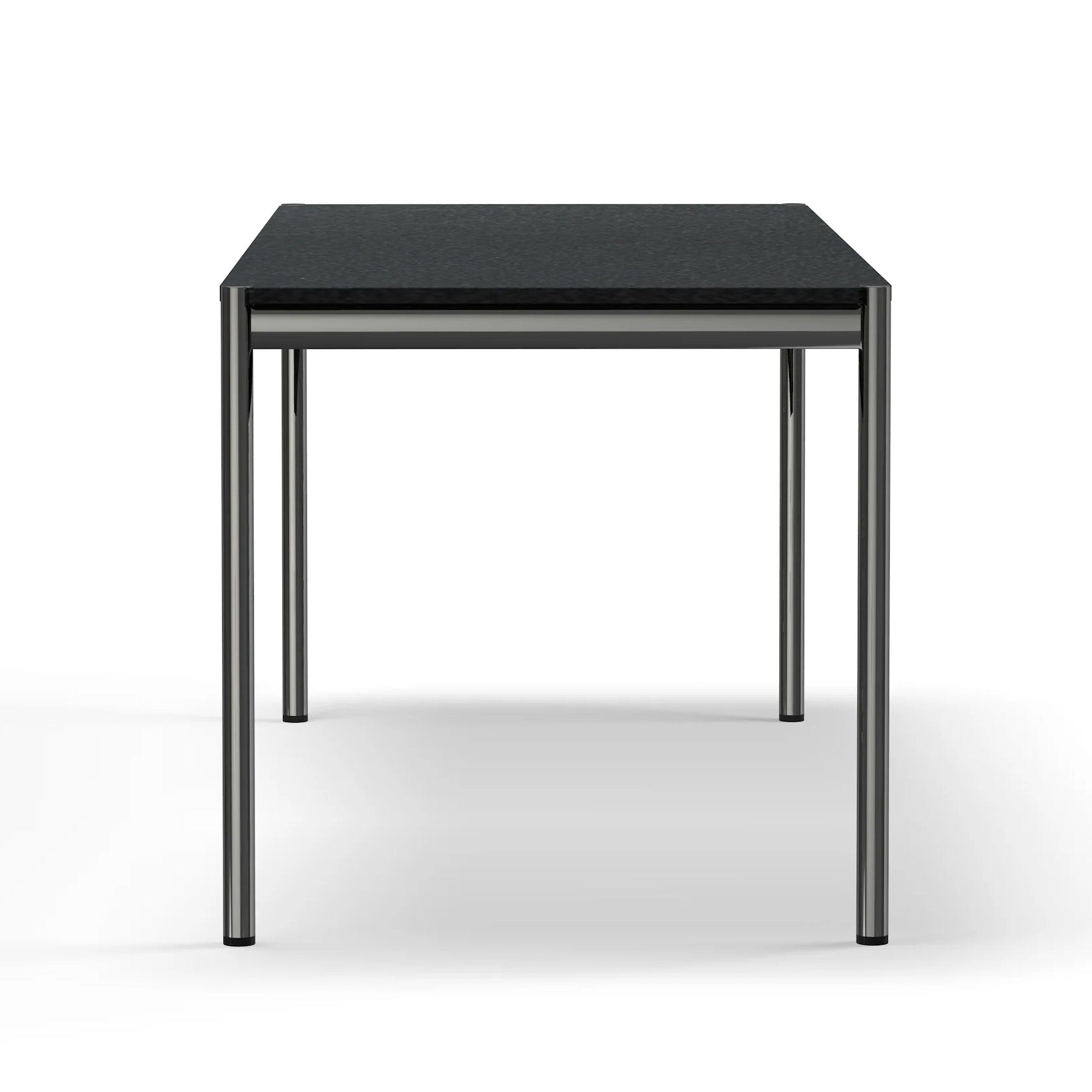Mobile / Table Black Linoleum (T69), made by USM Haller