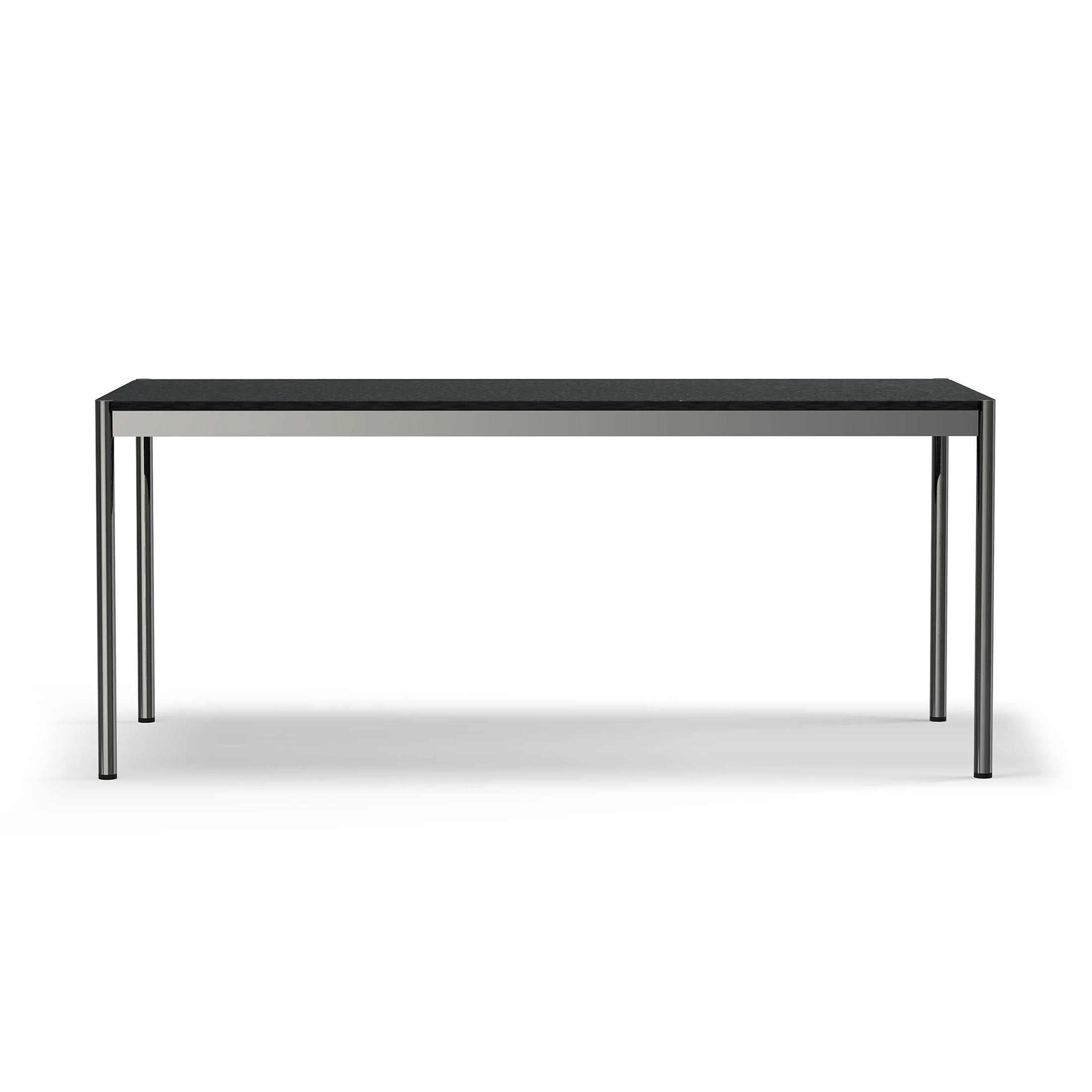 Mobile / Table Black Linoleum (T69), made by USM Haller