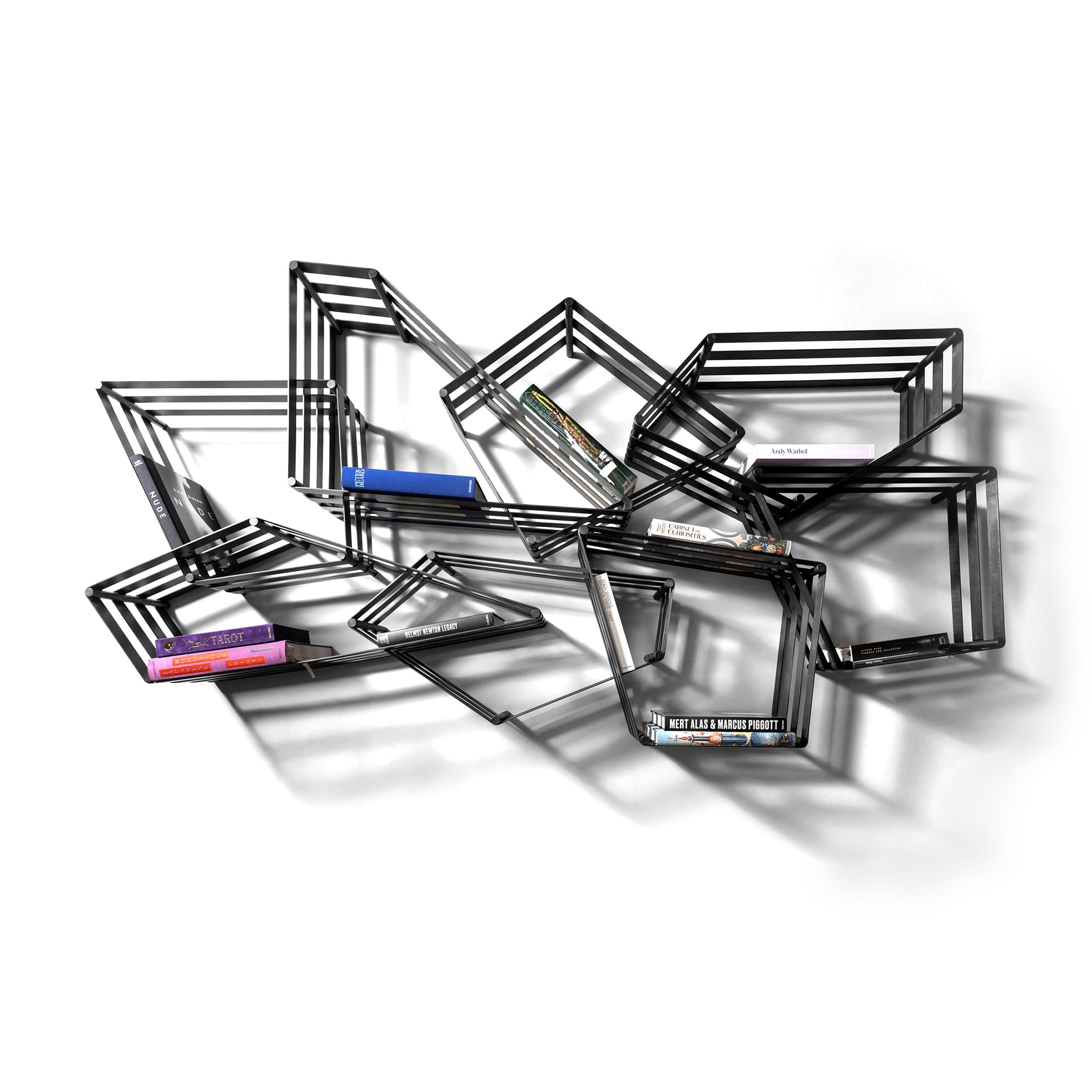 Mobile / Tangram Wall Mounted Shelving, designed by Massimo Castagna for Henge
