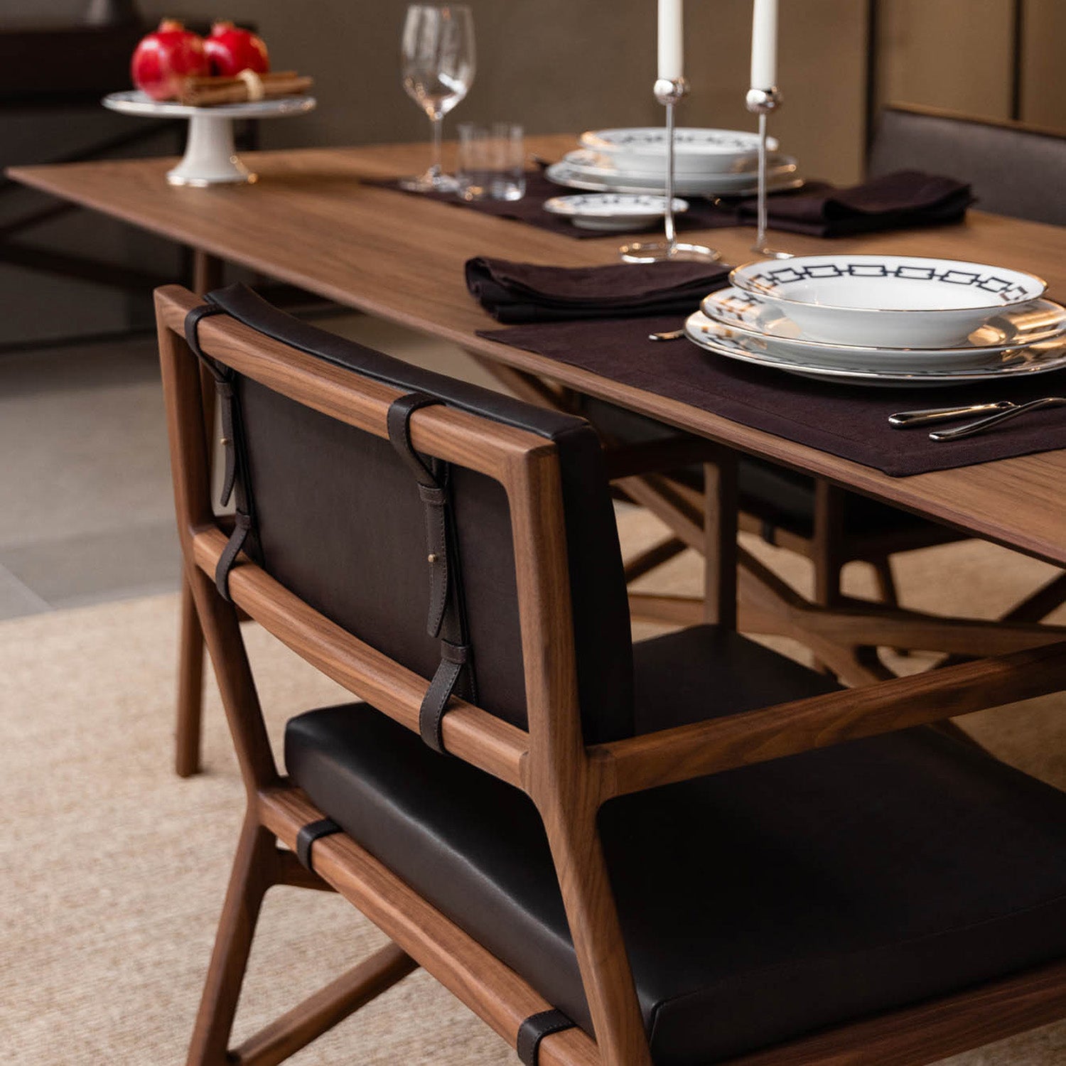 Mobile / Teahouse Chair, designed by Christophe Pillet for Ceccotti Collezioni