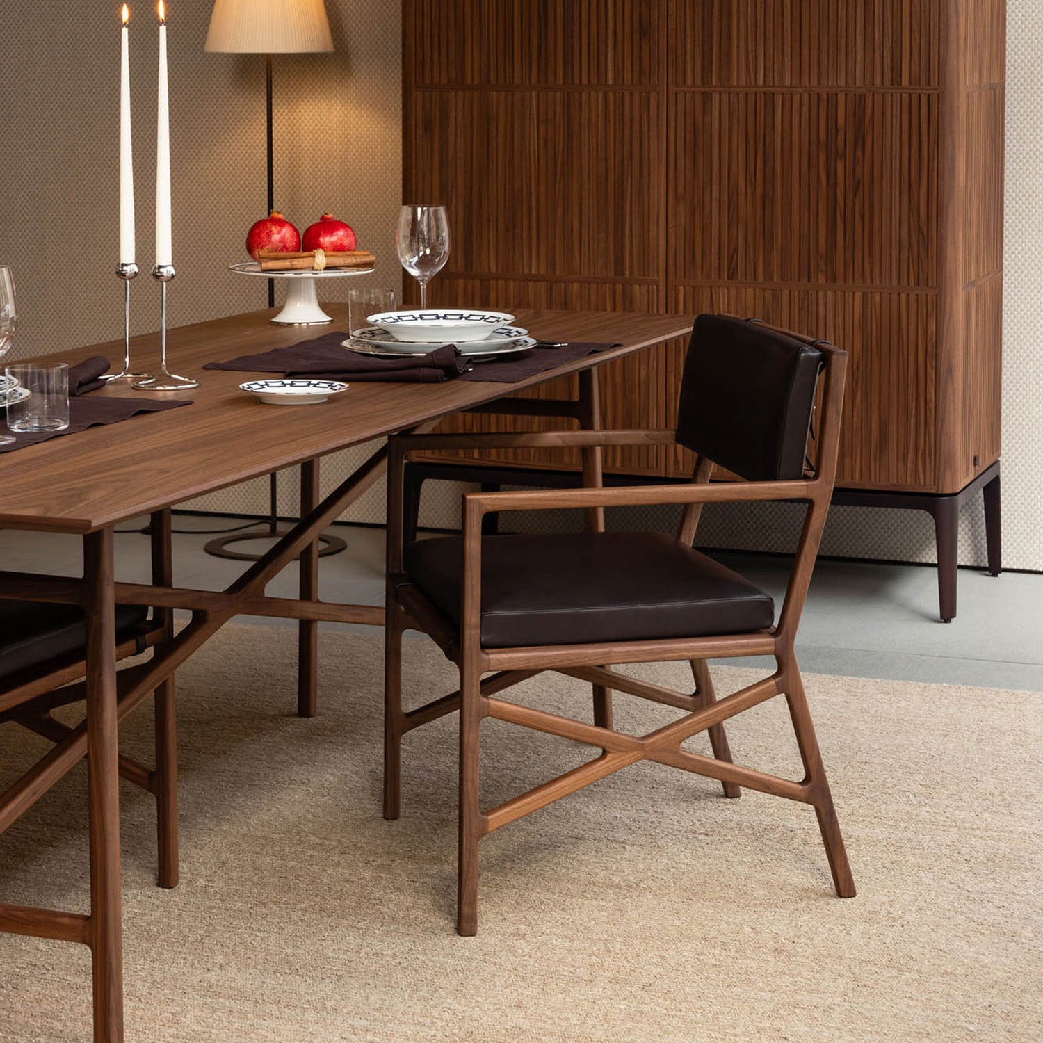 Mobile / Teahouse Chair, designed by Christophe Pillet for Ceccotti Collezioni