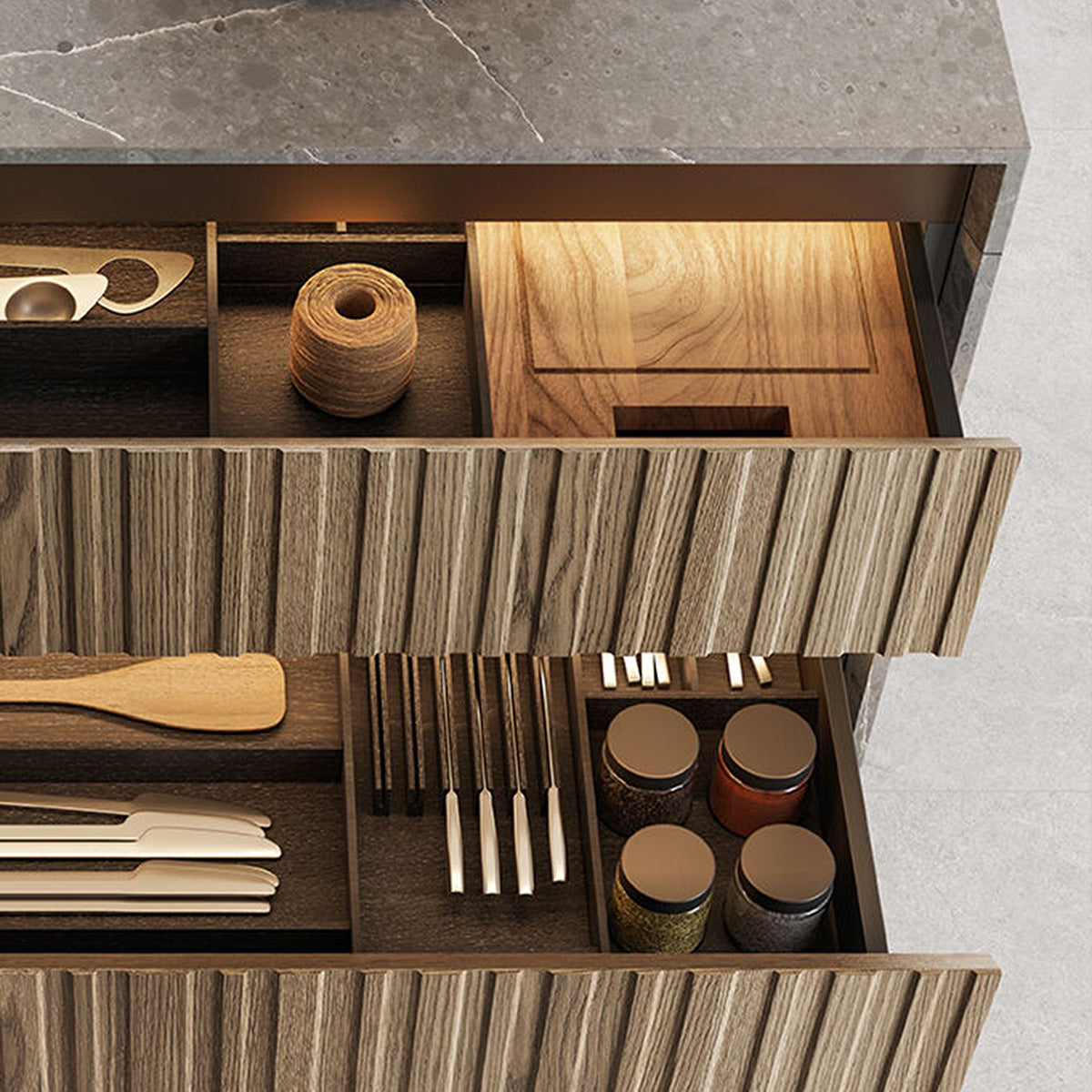 Mobile / Thea Kitchen, designed by Antonio Citterio for Arclinea