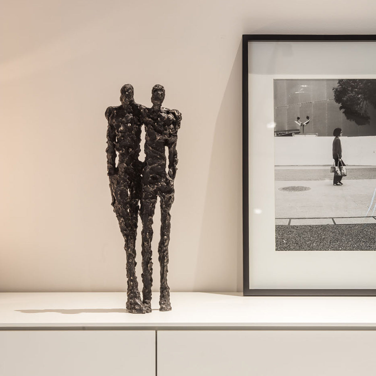 Mobile / To Embrace sculpture, designed by Ann Vrielinck for Gardeco