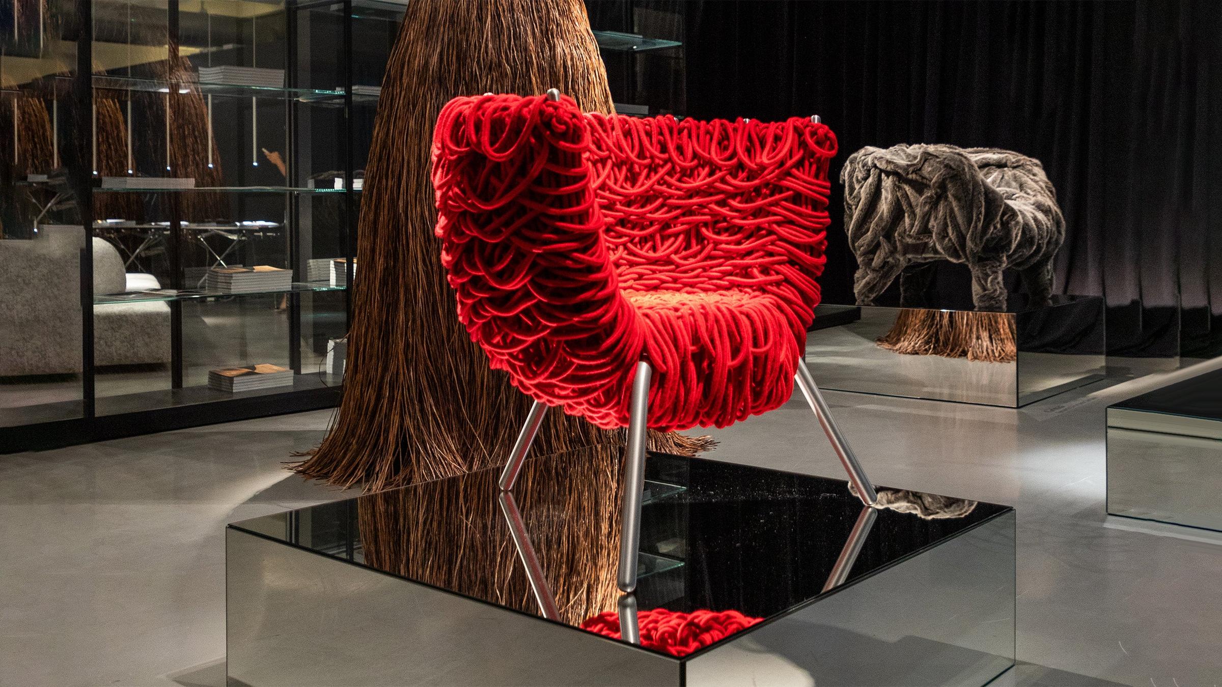Edra Armchair Vermelha Chair