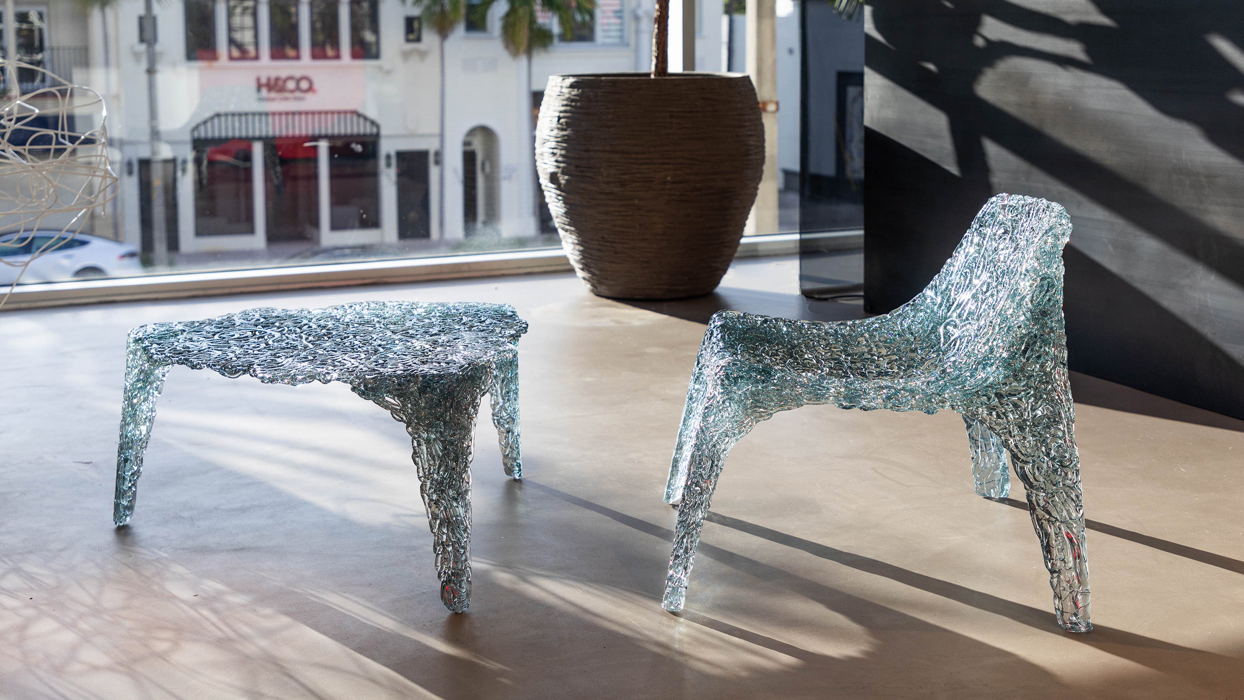Desktop / Veronica Outdoor Collection, designed by Jacopo Foggini for Edra