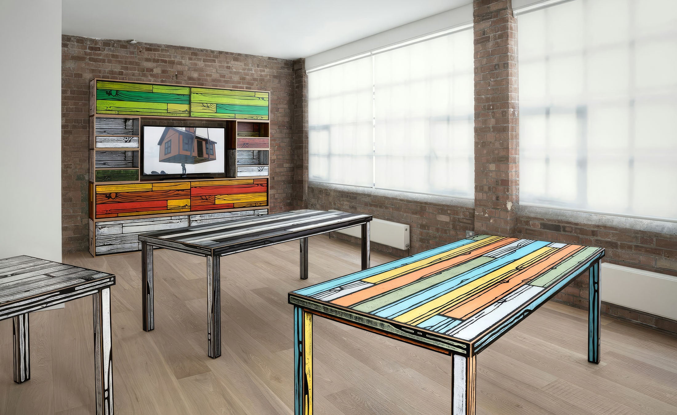 Wrongwoods Table by Established and Sons