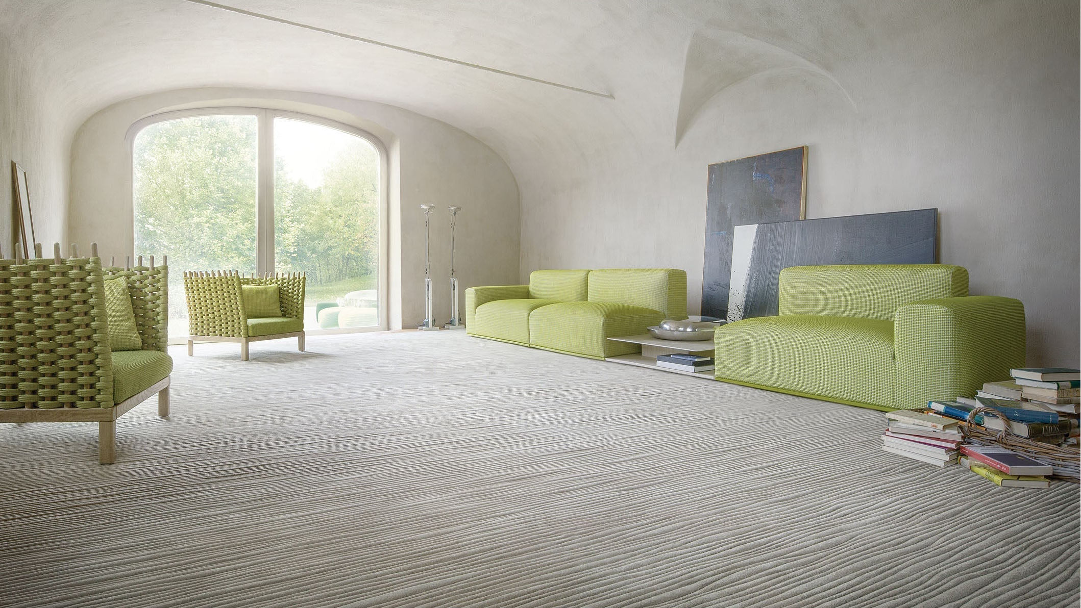 Desktop / Cover Sofa, designed by Victor Carrasco for Paola Lenti