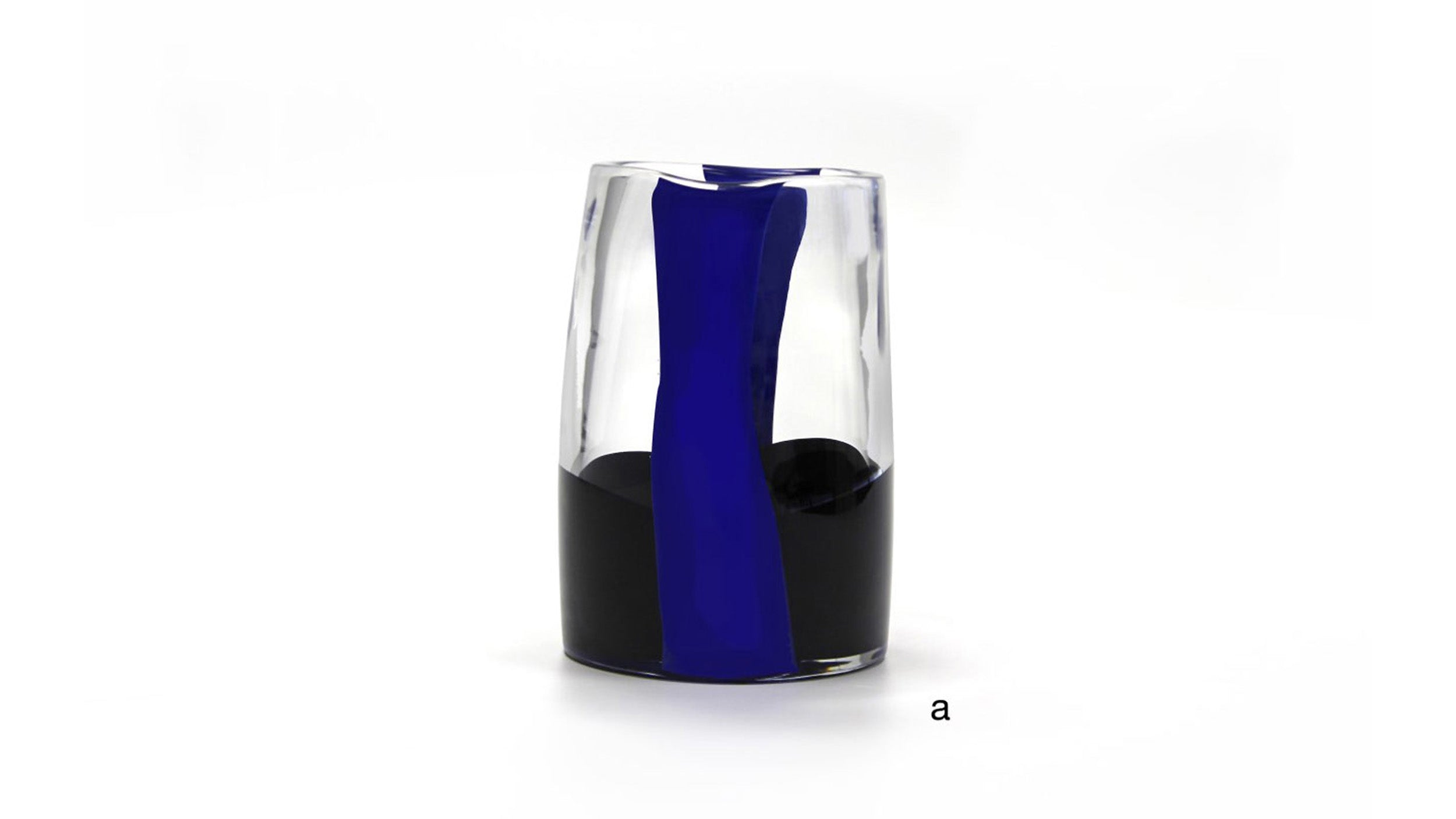 Vase A / Desktop / Ichnos Blue Vase, designed by Ivan Baj for ARCADE