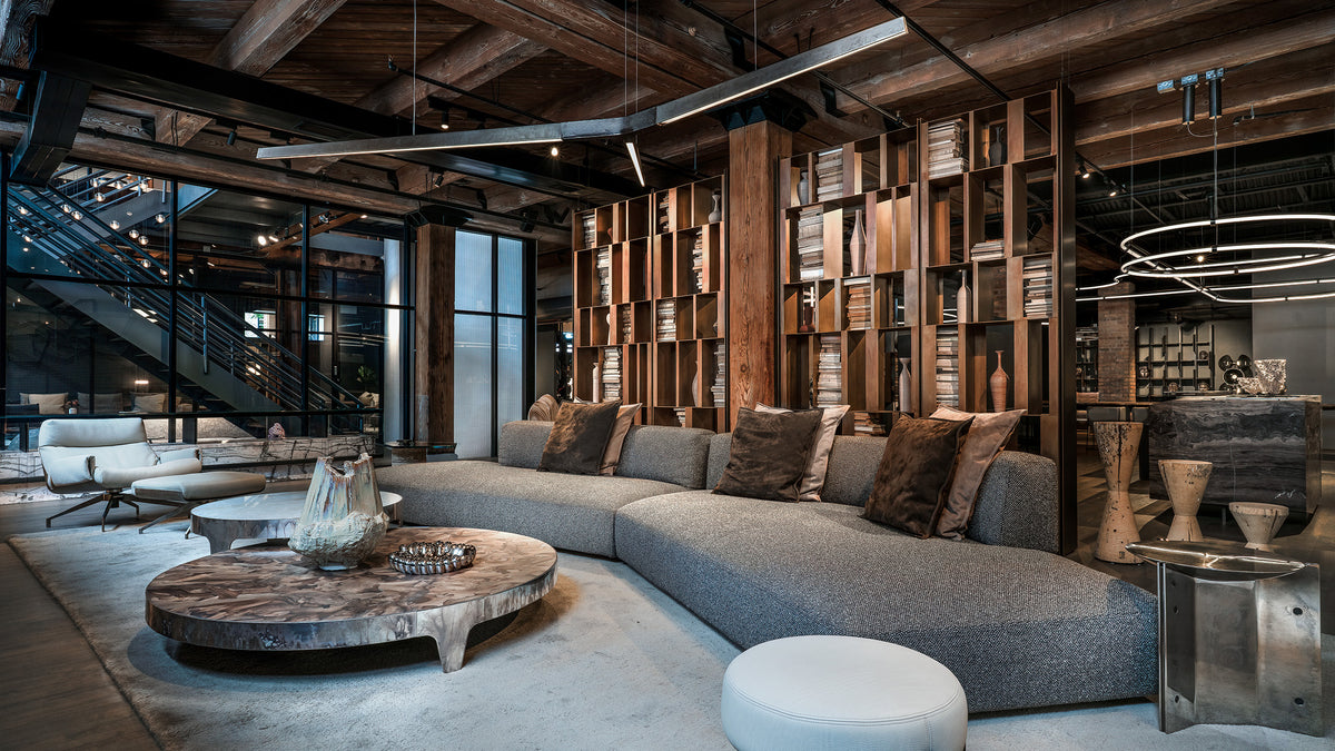 Henge Chicago Showroom - Luxury Living Room