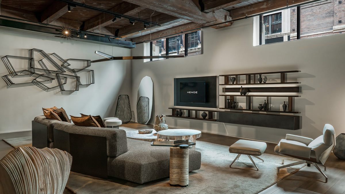 Henge Chicago Showroom - Luxury Living Room Furniture
