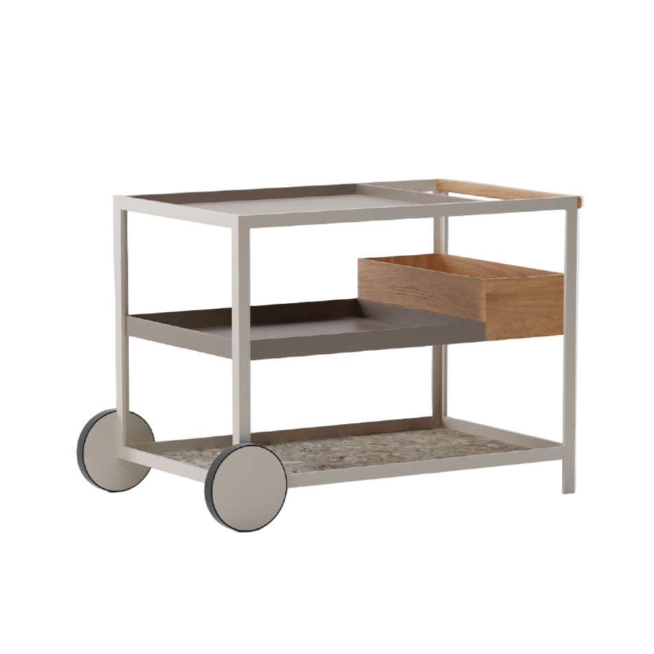 Mobile / WhiteMenu / Trolley, designed by Kettal Studio