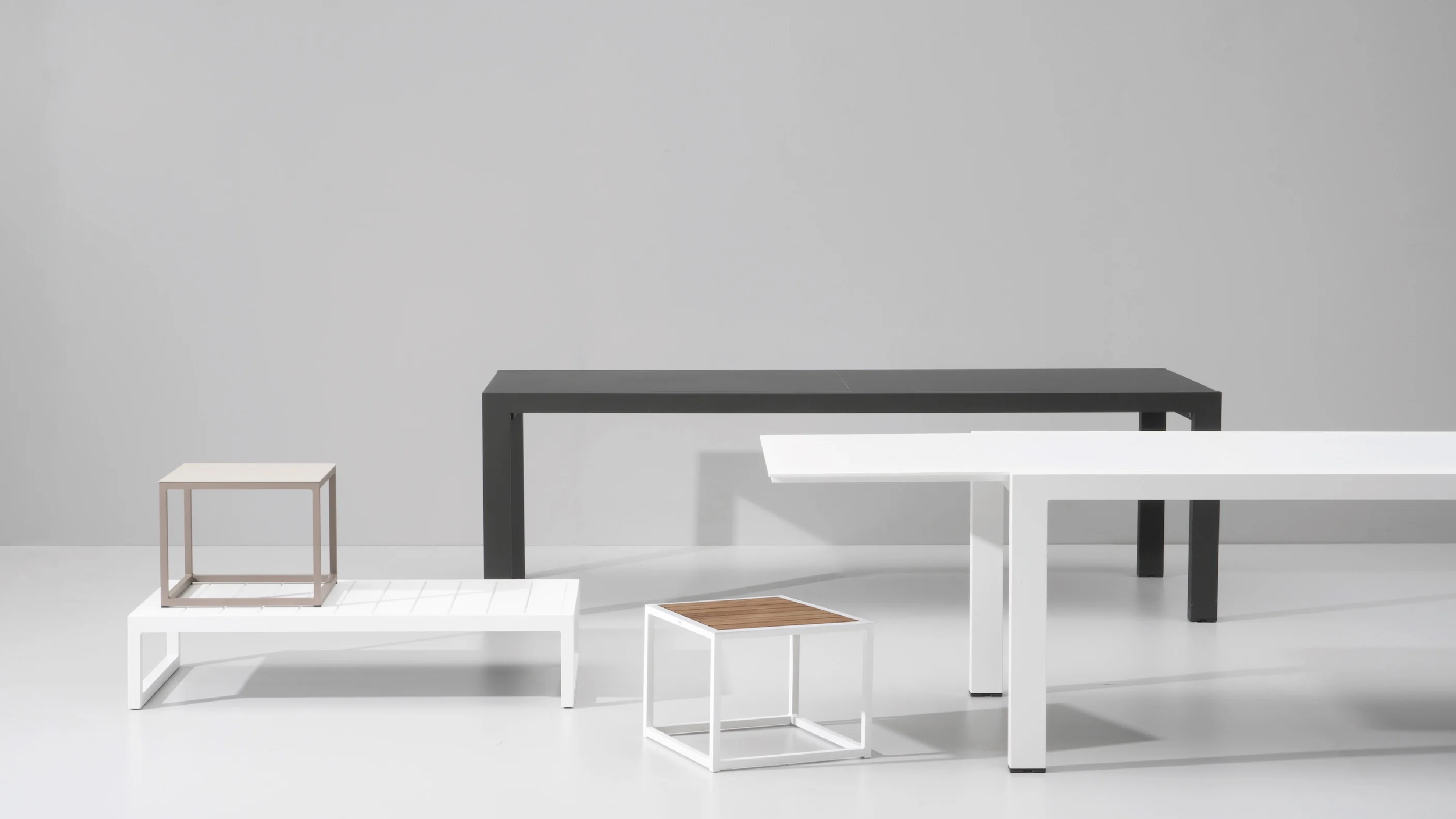 Desktop / WhiteMenu / Landscape Side Table, designed by Kettal